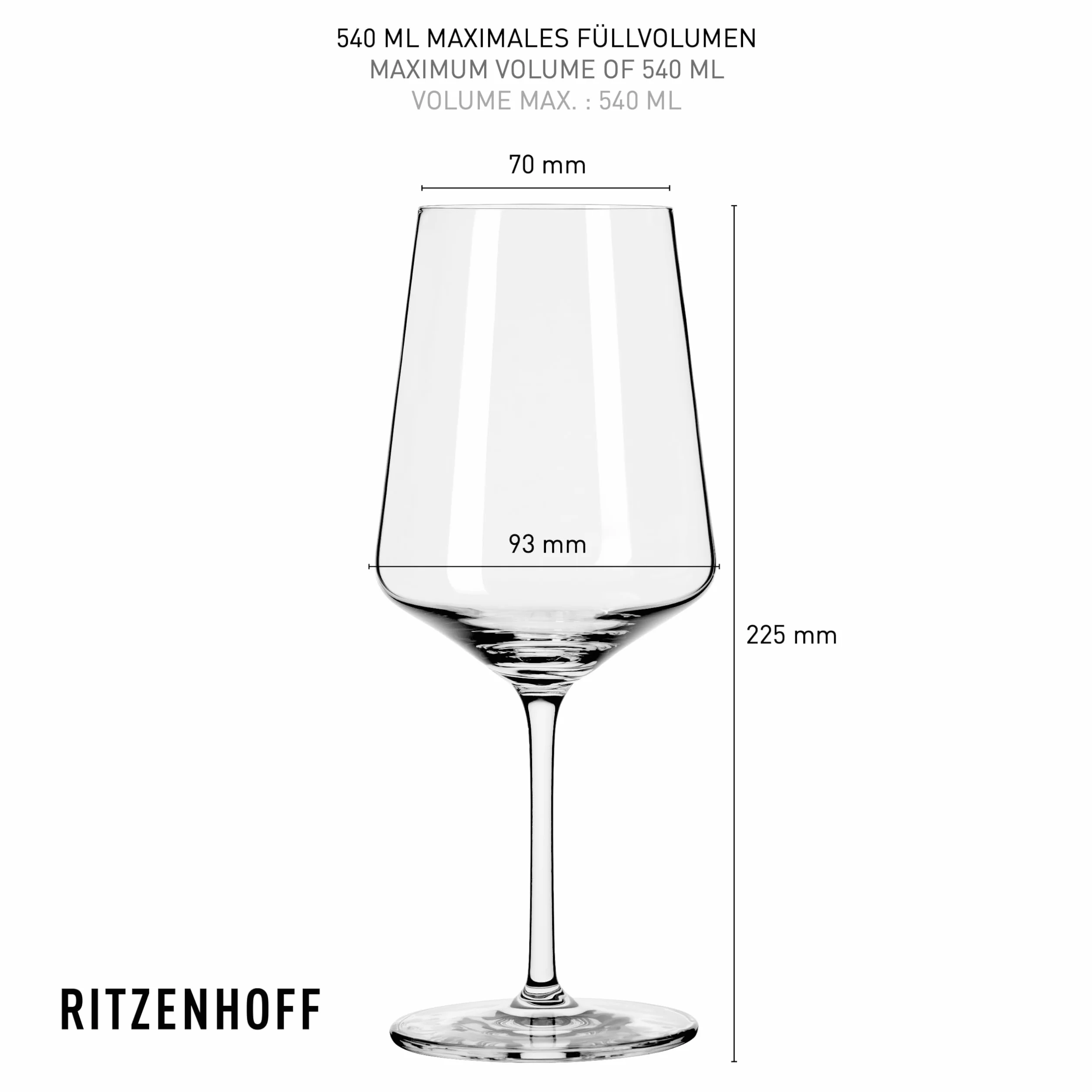 Ritzenhoff Sommersonett Zestaw Kieliszków do Aperitifu Szkło Różowy/Zielony 544 ml