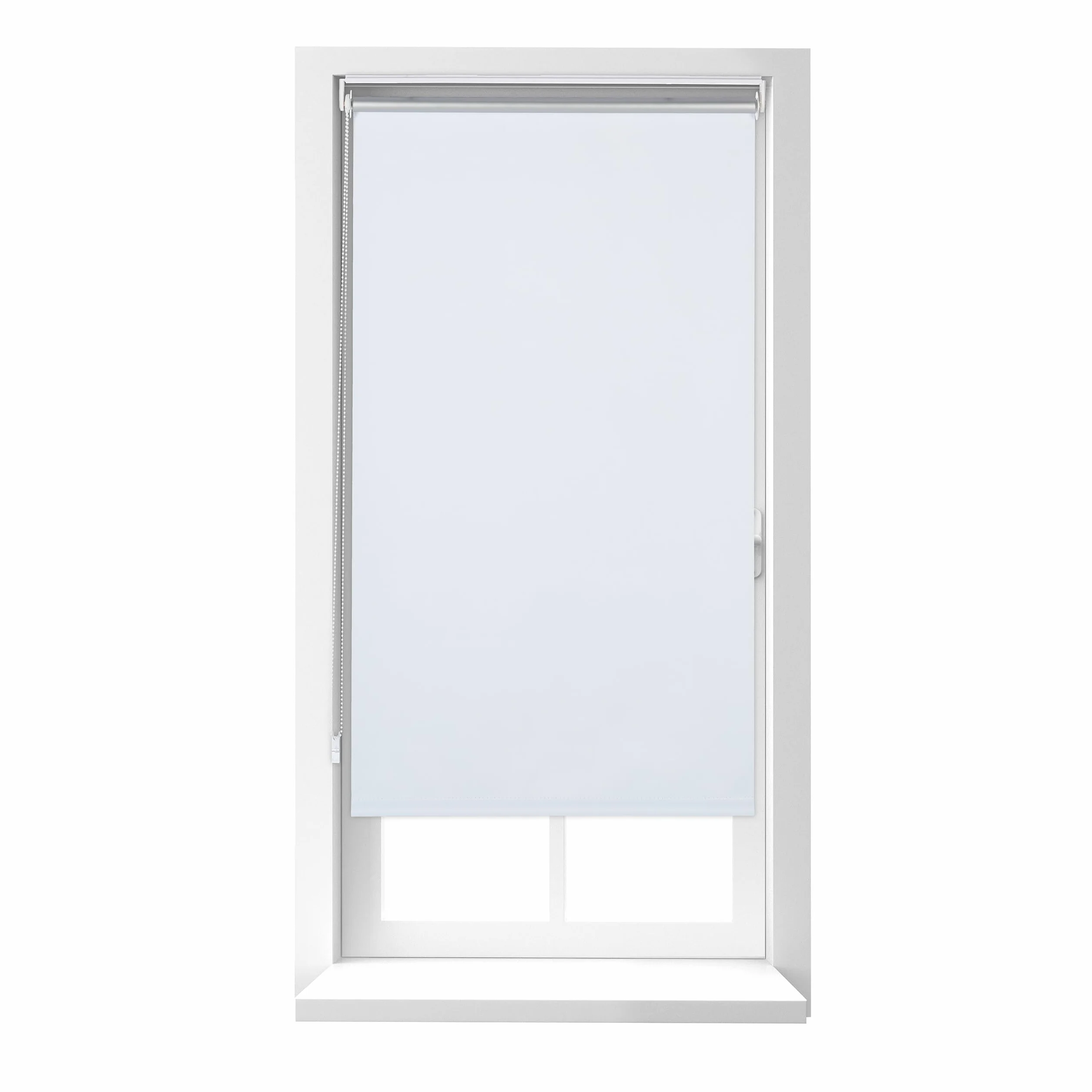 Relaxdays Roleta termiczna Klemmfix 80 x 220 cm, biała