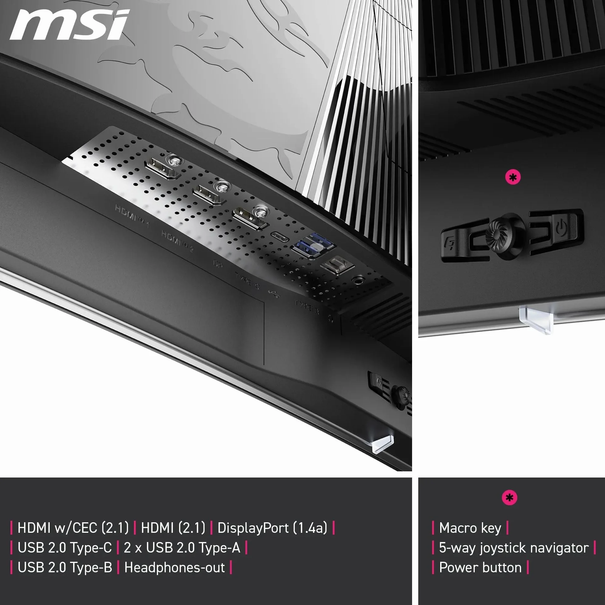 MPG 321CURX QD-OLED Monitor