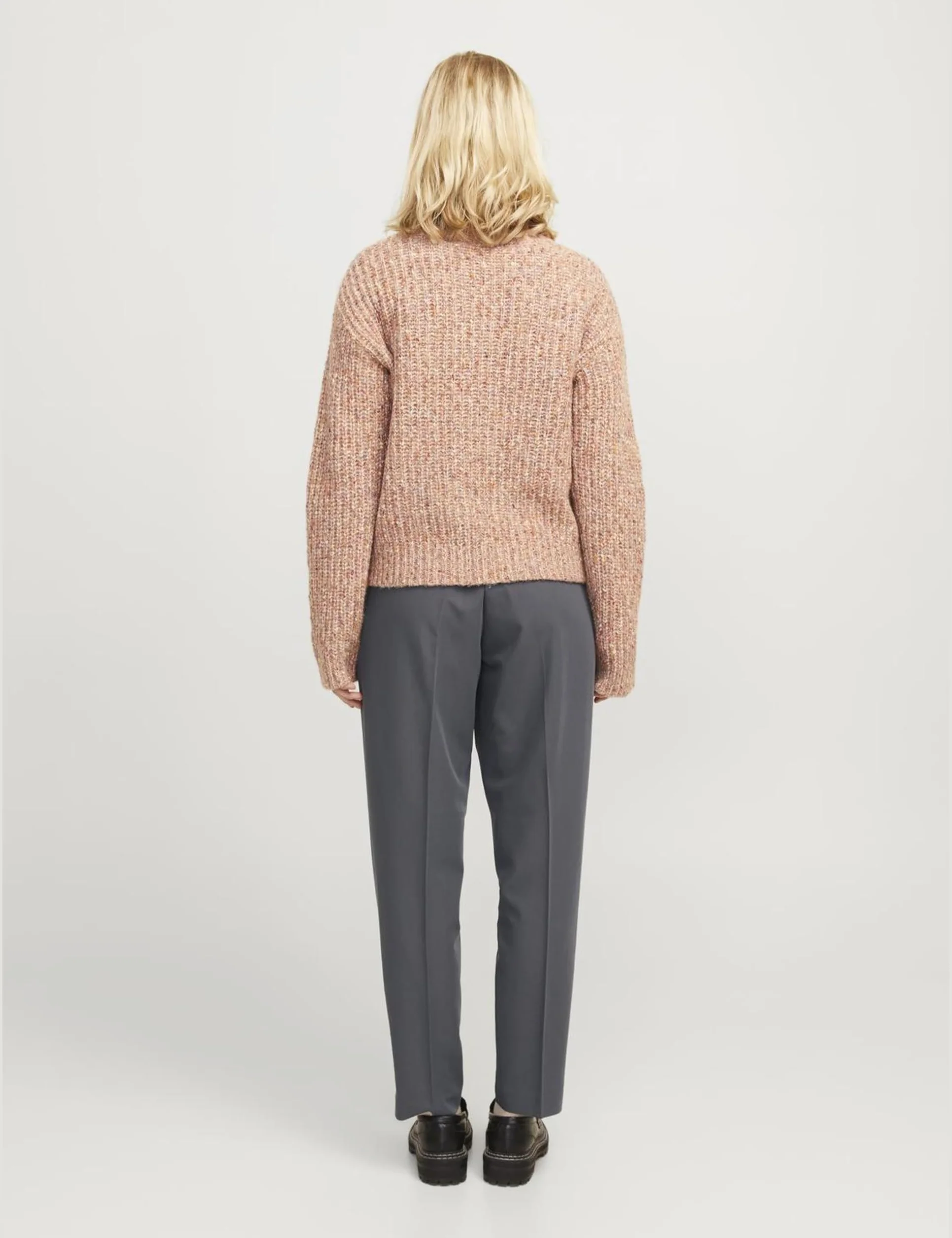 Jack & Jones Jxana Mary RLX TAP MW Pant TLR NOOS, asfaltowy, XL