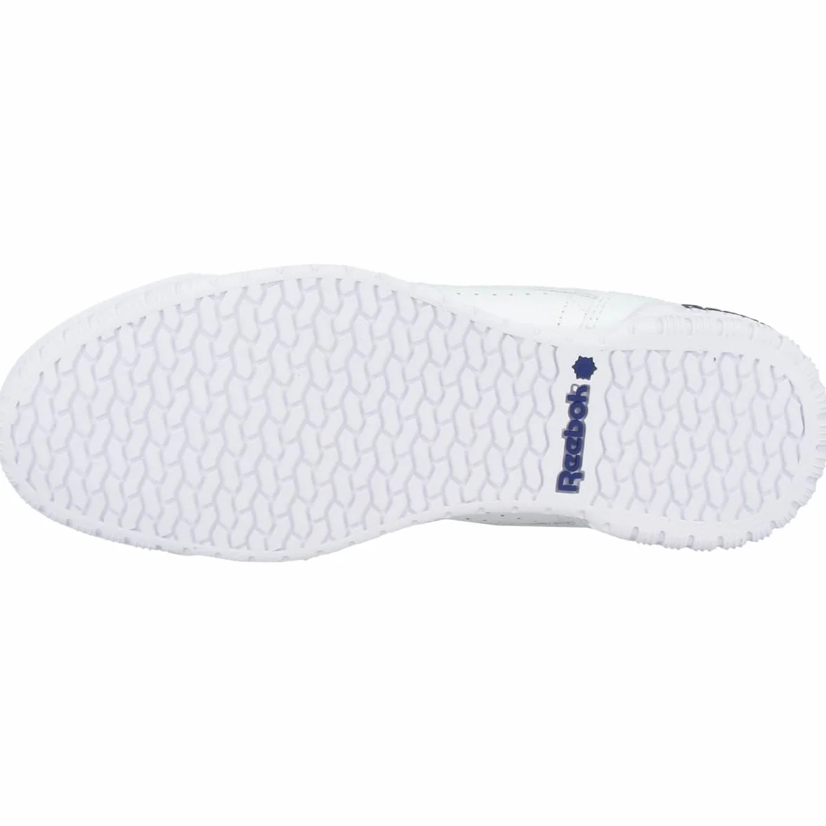 Reebok Ex-O-Fit Clean Logo Int, Trampki Męskie, Białe (Int/White/Royal Blue/Royal Blue), 48,5 EU