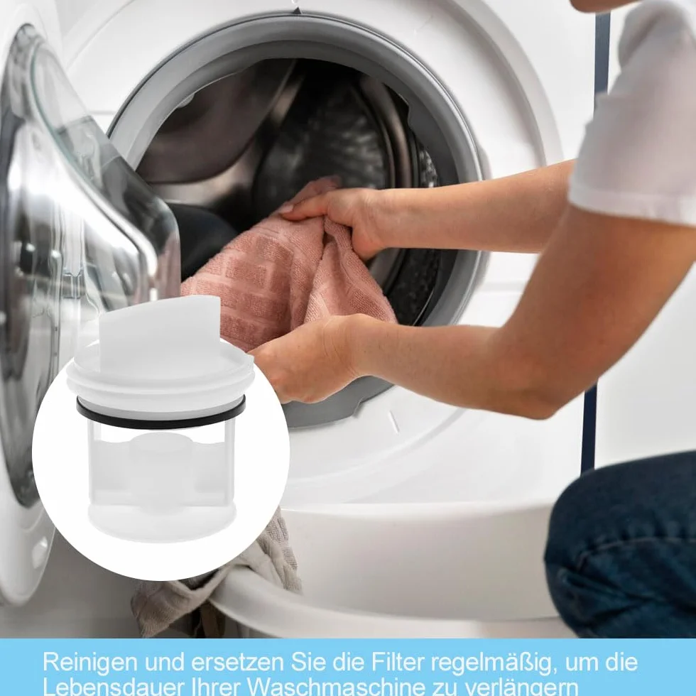 Sitko na kłaczki do pralki, do Bosch Siemens Constructa, sitko filtrujące na kłaczki do pralki, kompatybilne modele pralek i pralko-suszarek 00647920/00605010