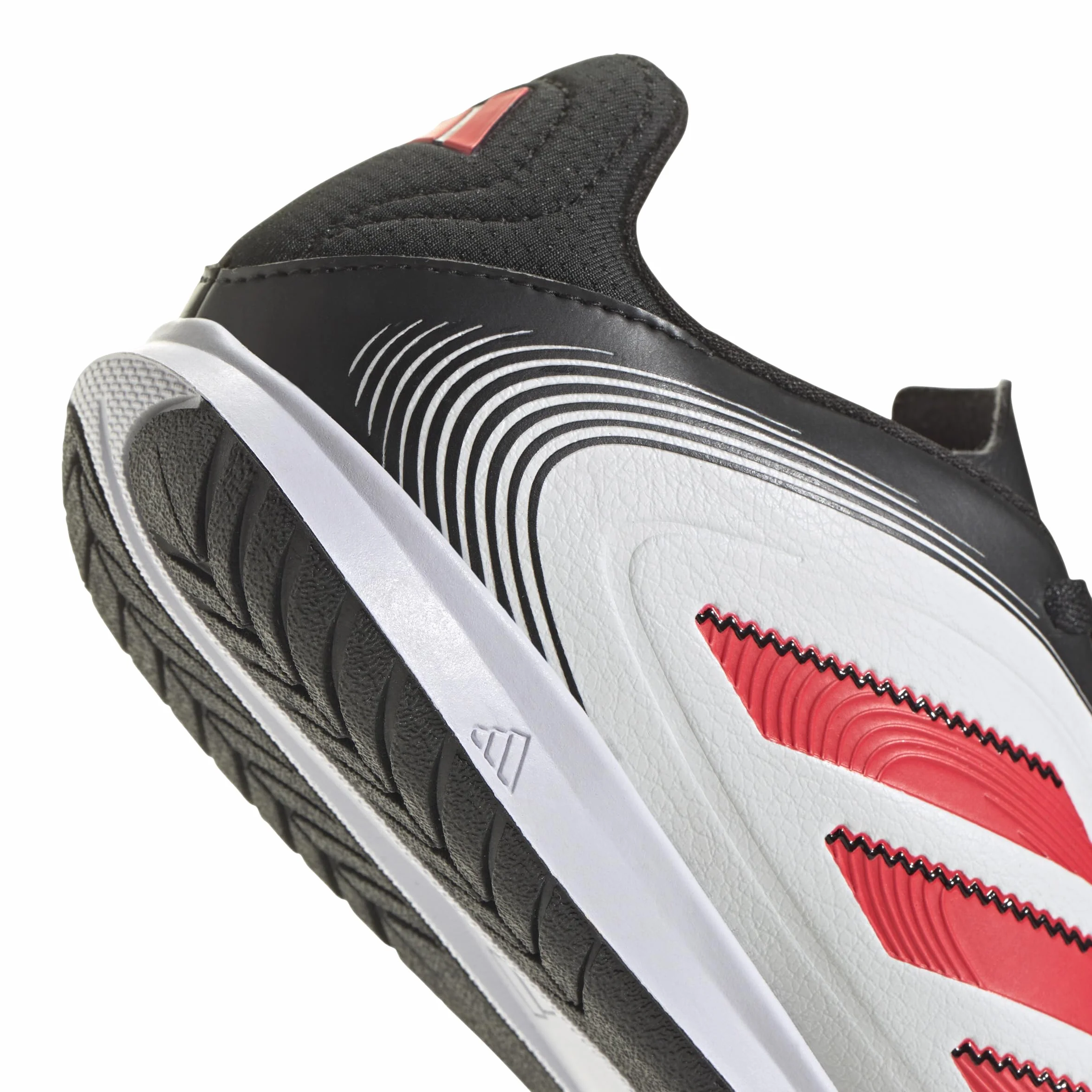 adidas Uniseks - dzieci COPA PURE III CLUB Indoor Football boots Kids, Cloud White/Lucid Red/Core Black, 33 EU