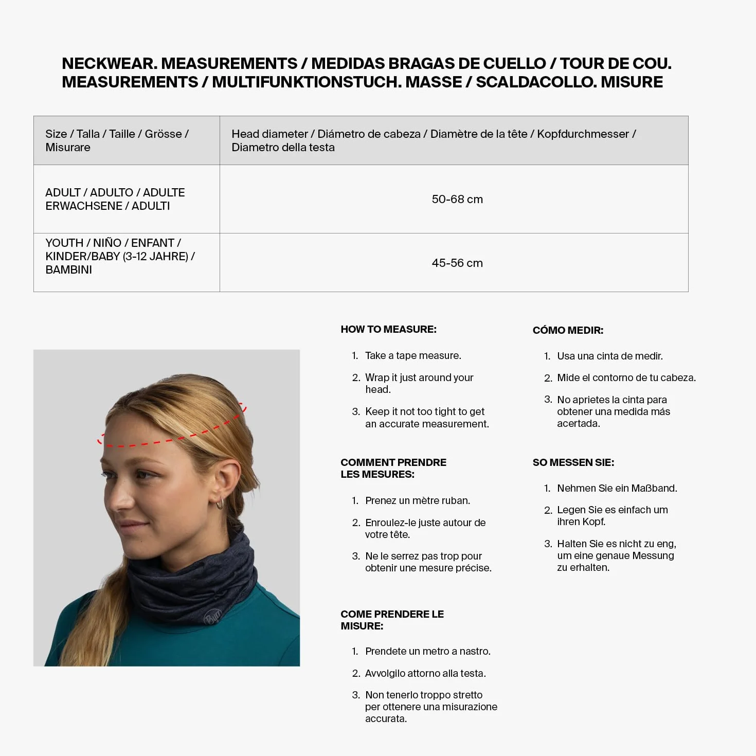 Buff BuffCoolnet osłona przeciw owadom UV, wielobarwny, uniseks, dla dorosłych