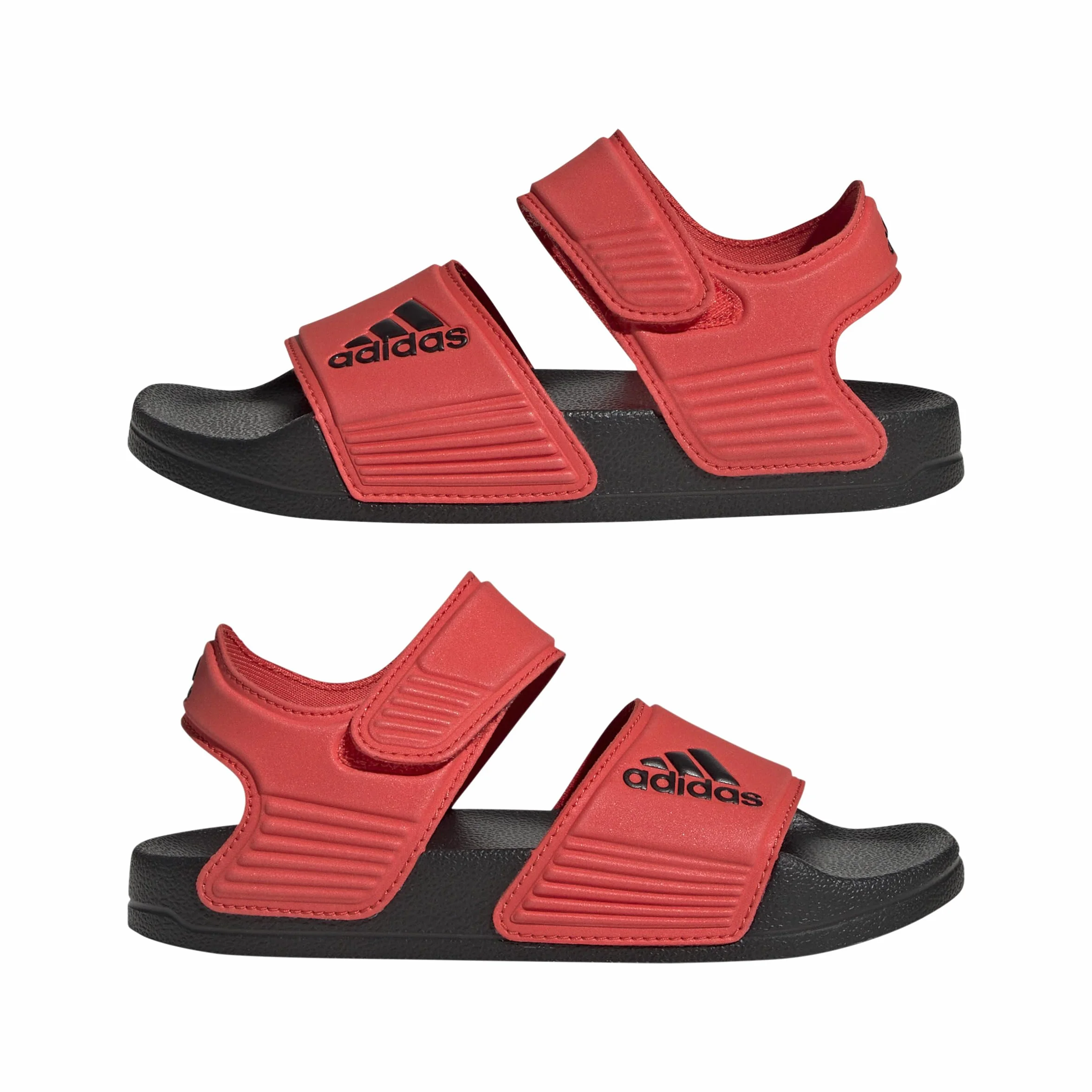 adidas Uniseks - dzieci Adilette Sandals, bright red/core black/core black, 29 EU