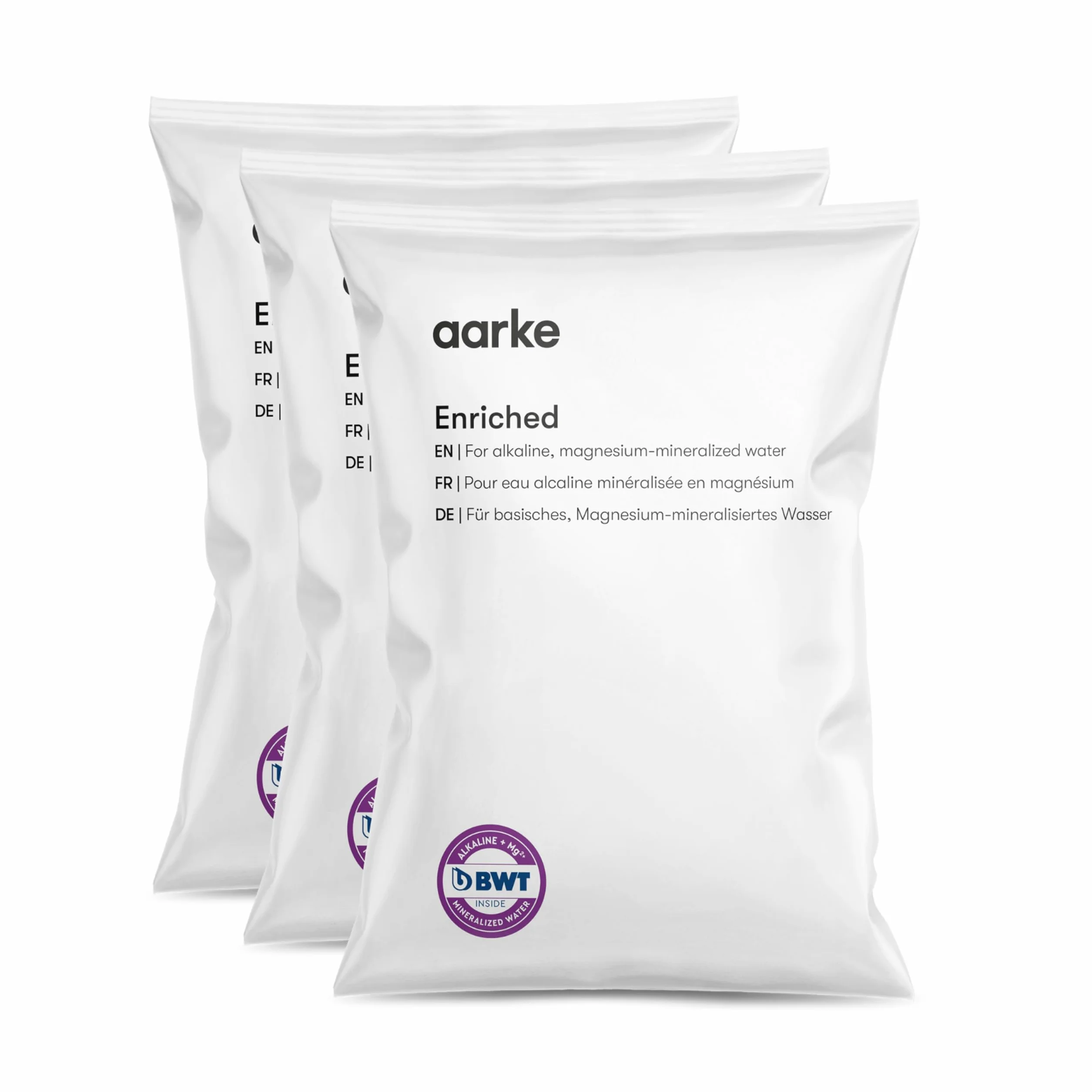 Aarke woreczki z granulkami filtrującymi Enriched do wody 3x120 l