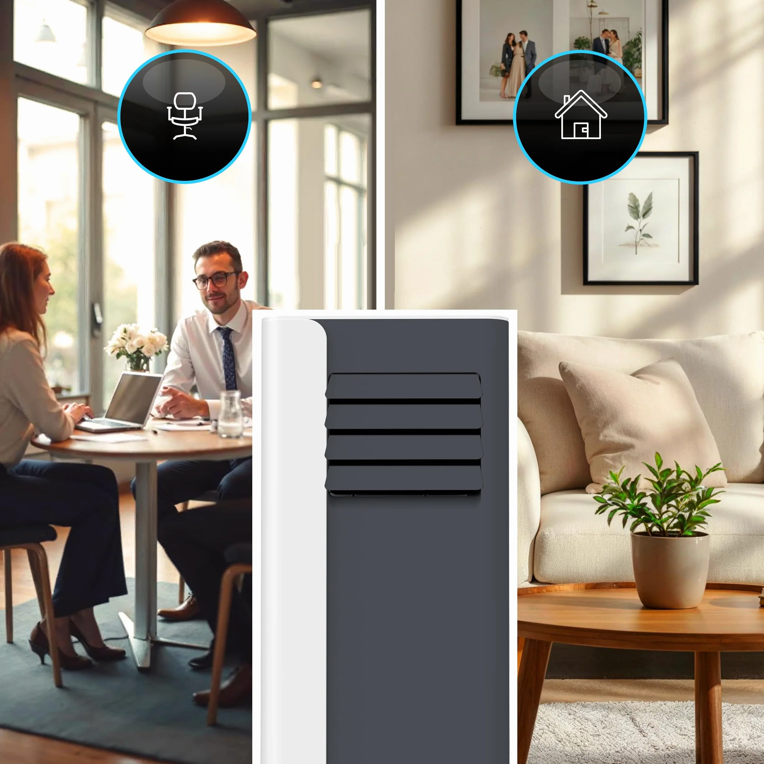 Klimatyzator Przenośny AC26-S MINI WiFi 2,6 kW BTU 9000 340 m³/h Tuya Smart 3w1