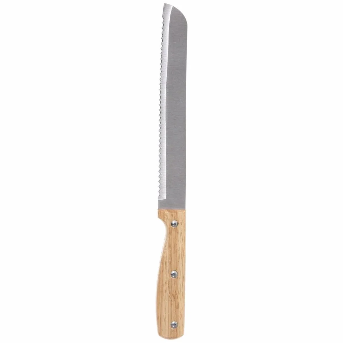 Parence. - Nóż do chleba ze stali nierdzewnej/nóż kuchenny ze szlifem falistym i ergonomicznym uchwytem – 30 cm
