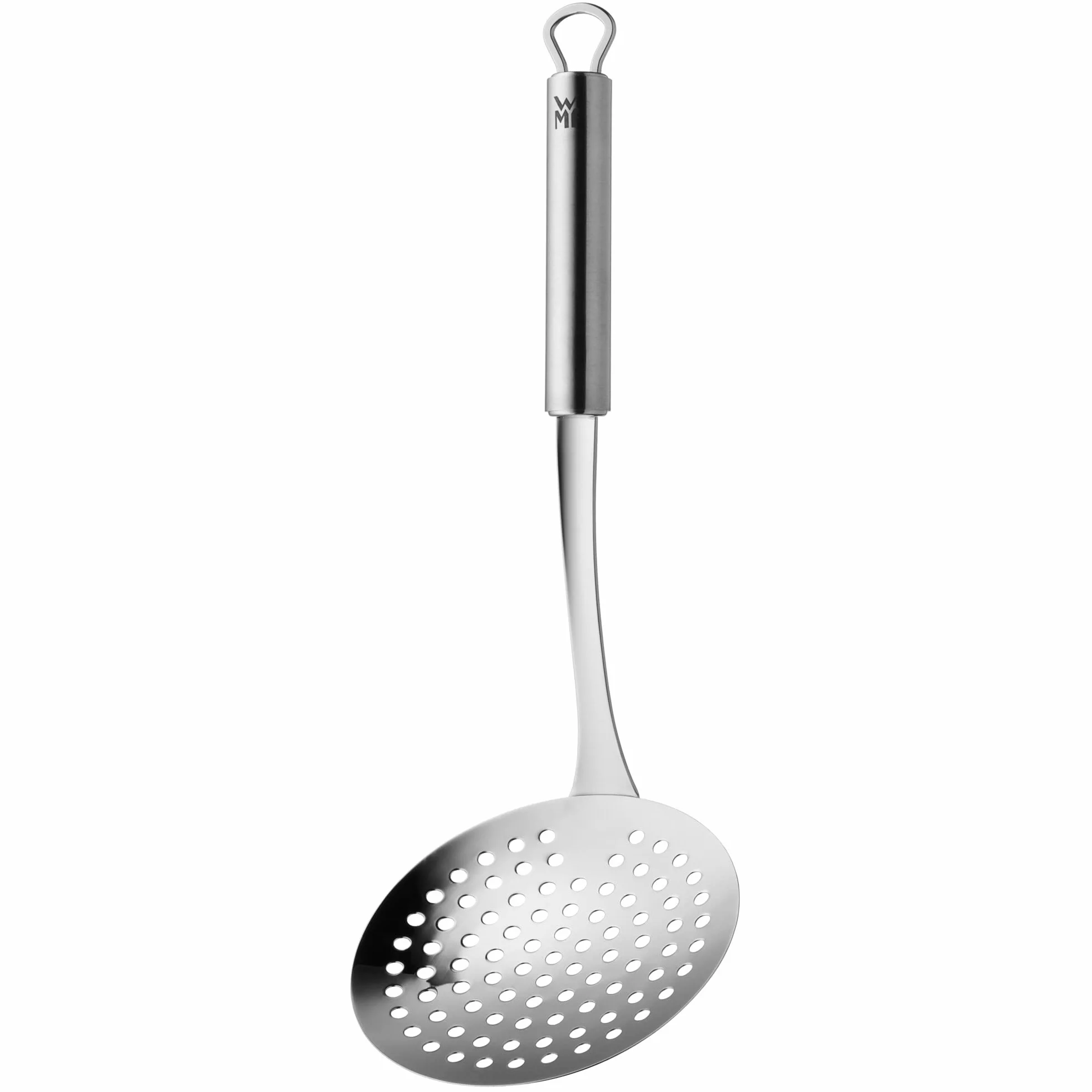 WMF Profi Plus łyżka cedzakowa ze stali nierdzewnej 30 cm, chochla piankowa, Cromargan