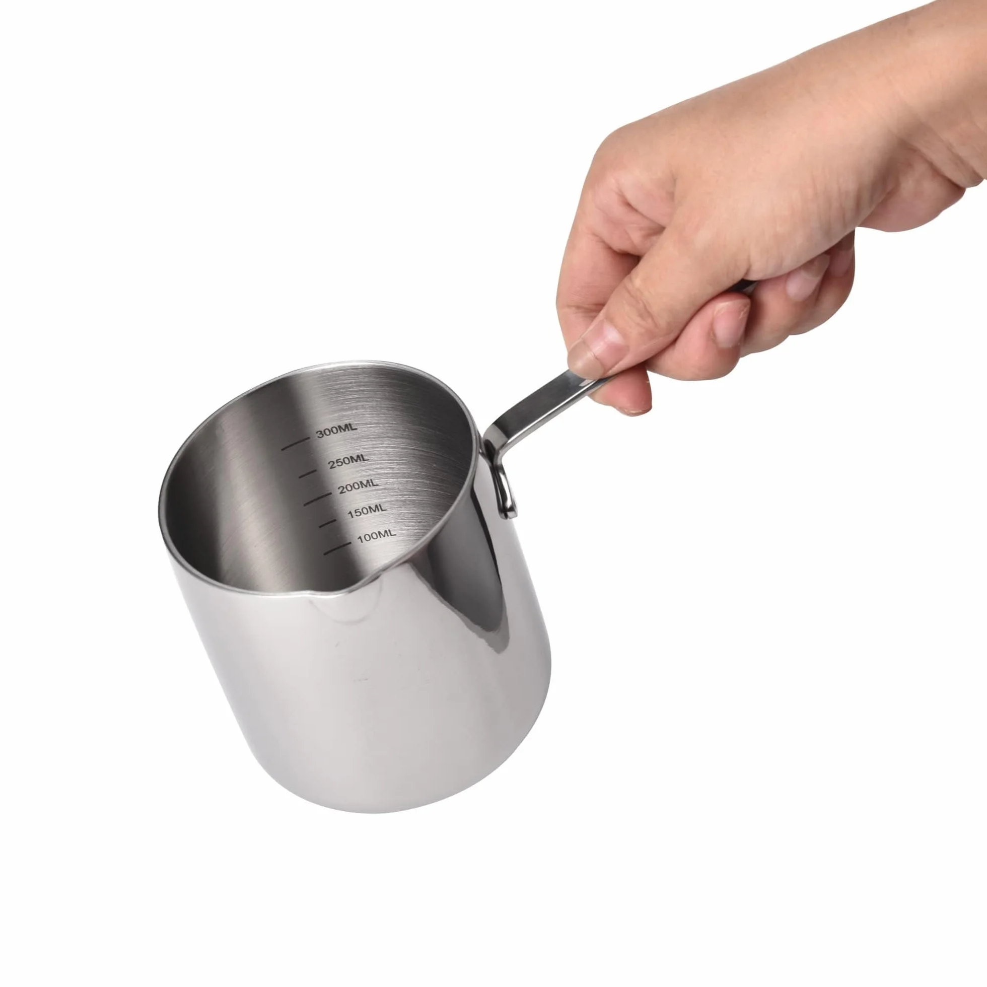 IMEEA Turecki dzbanek do kawy 300 ml ze stali nierdzewnej 18/10