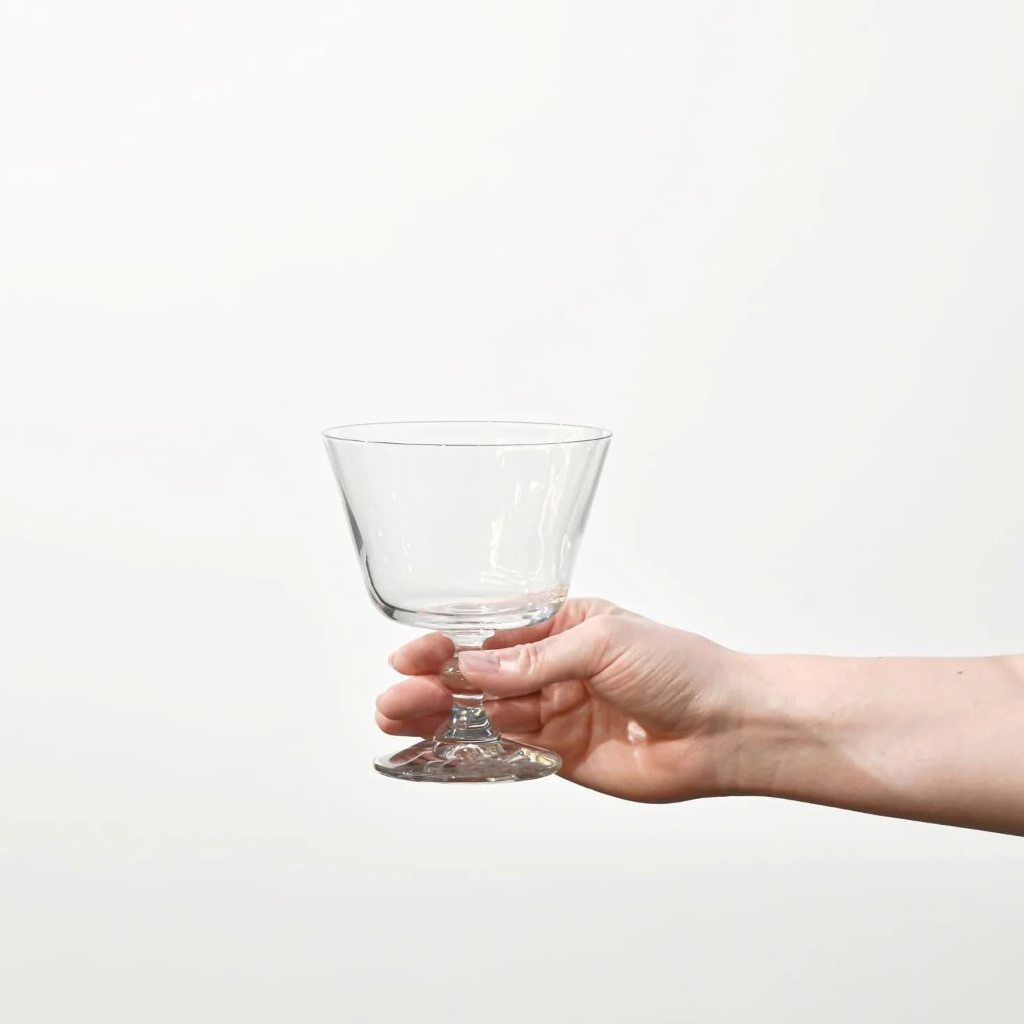 KROSNO Pucharki do Lodów Krista 480 ml 6 szt. Szkło Kryształowe Bez Ołowiu Czarki Deserowe