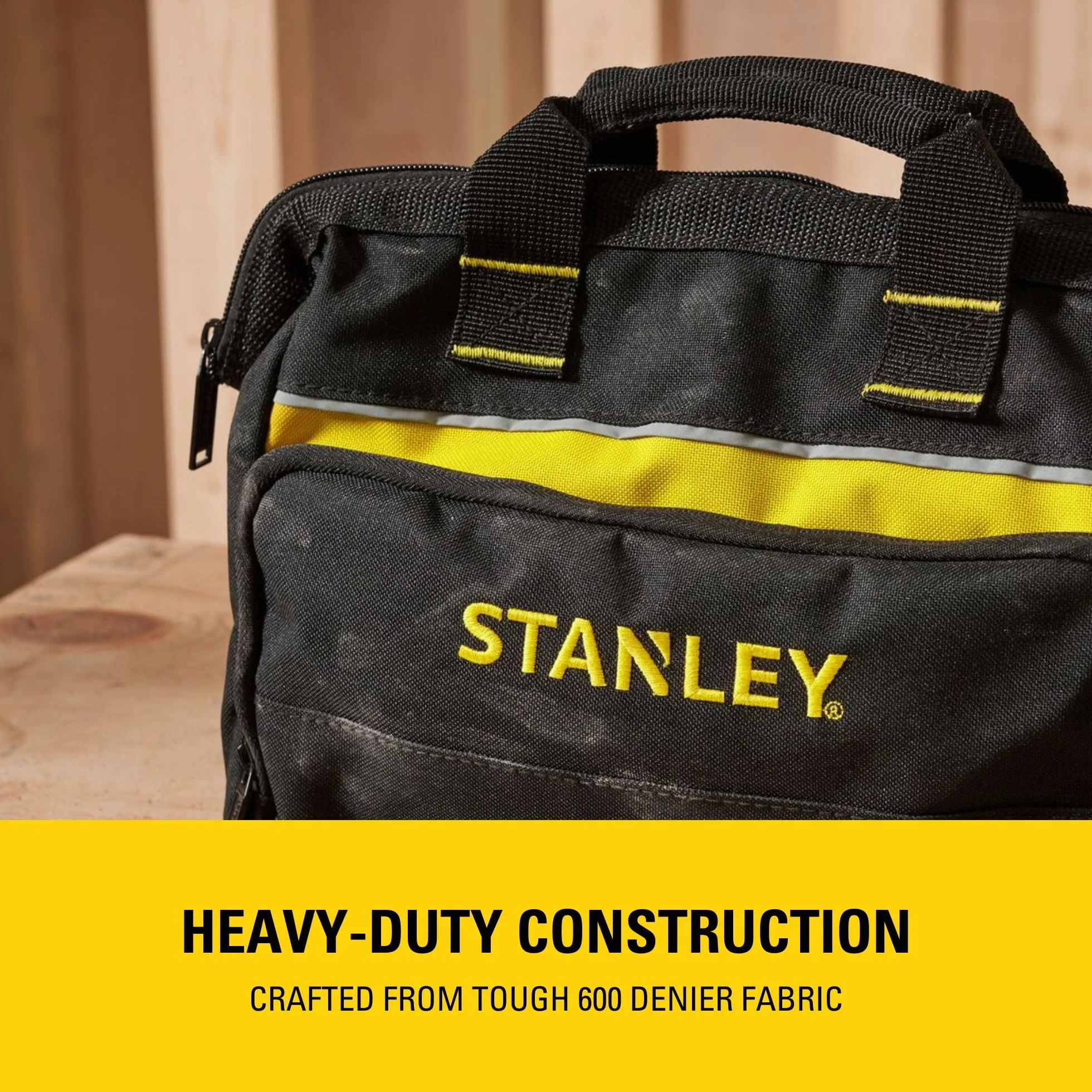 Stanley 1-93-330 Torba Narzędziowa Czarny Żółty 11.8 x 9.8 x 5.1 cm