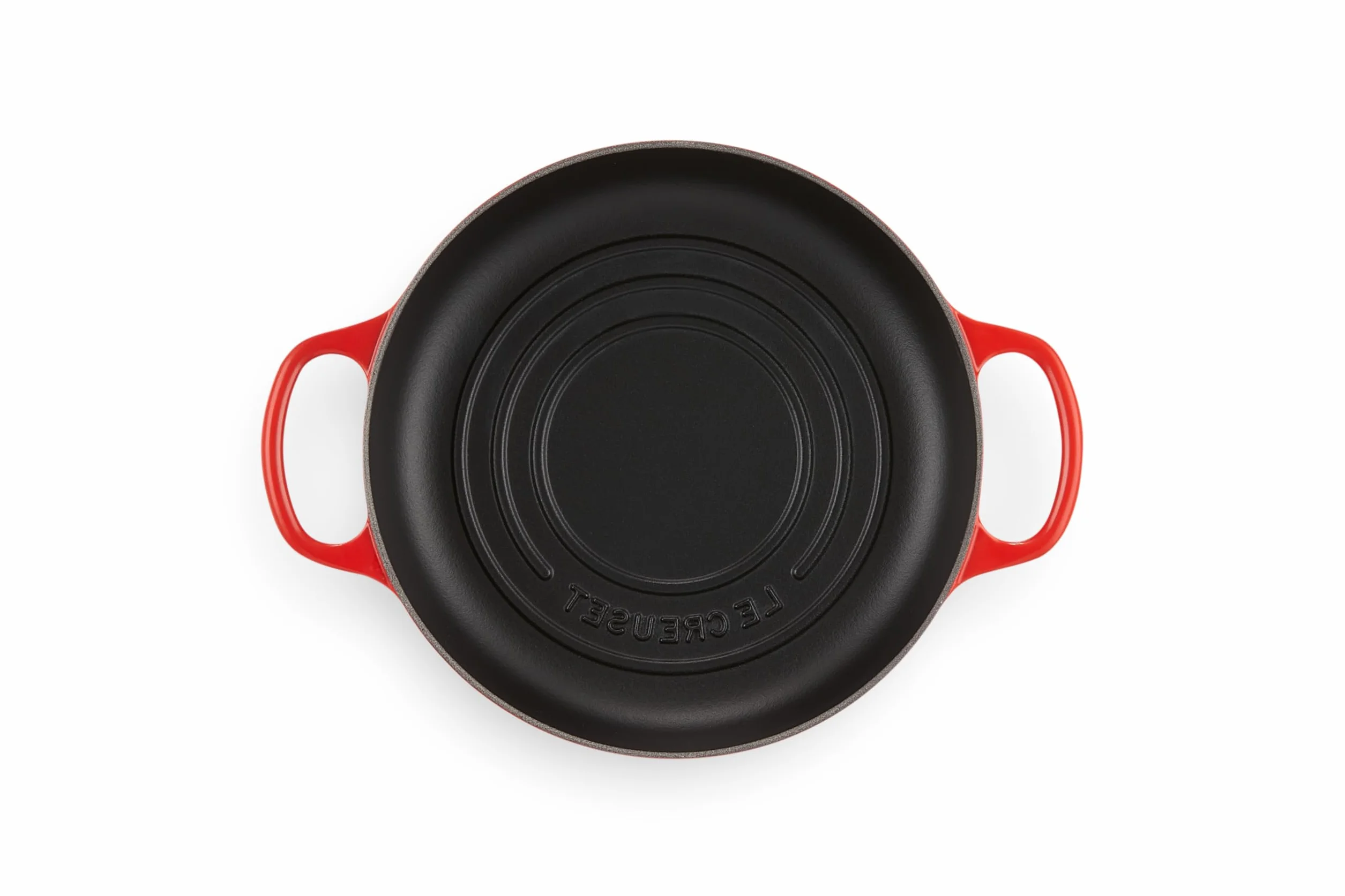 Le Creuset 21301240600430 Brytfanna do Pieczenia Chleba Żeliwo, 24 cm, Wiśniowy