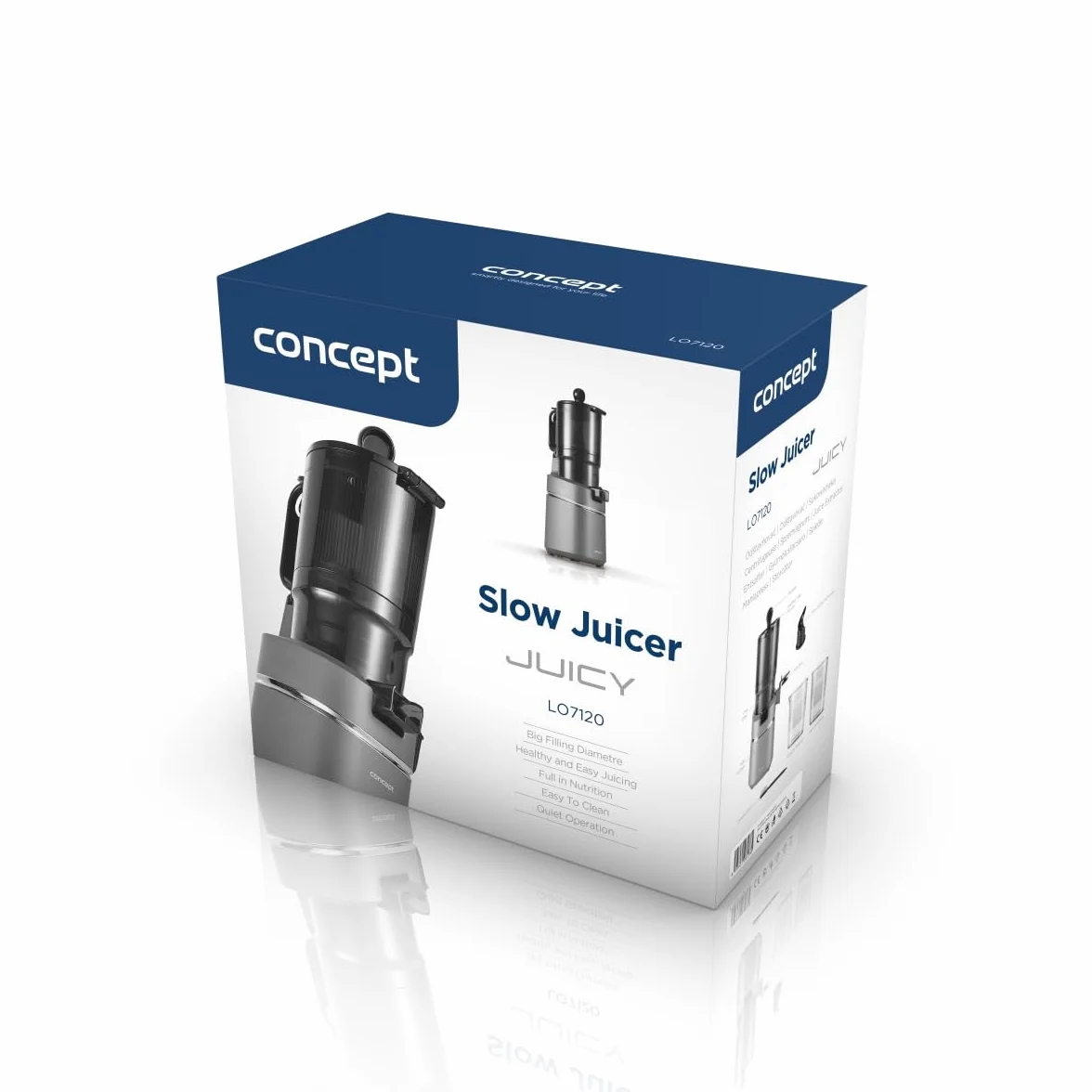 Concept LO7120 sokowirówka 250 W ciemnoszary