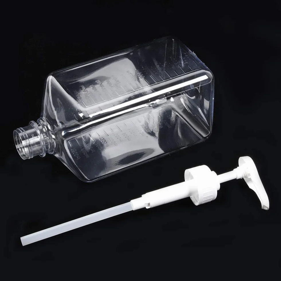 Butelki z pompką 1600ml Prosty Dozownik Pojemnik na Przyprawy