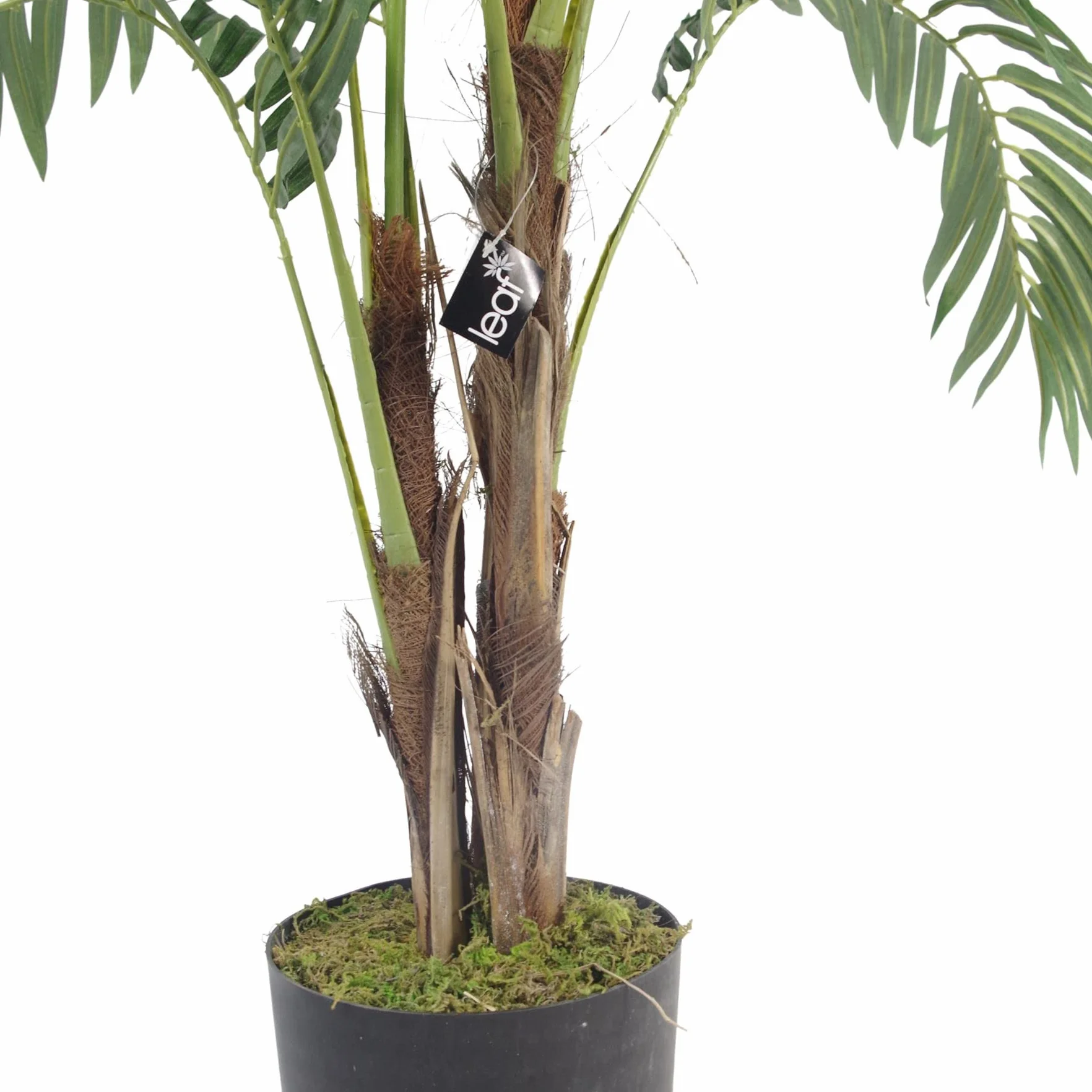 Leaf Duża sztuczna palma, mieszane materiały, zielona, 120 cm