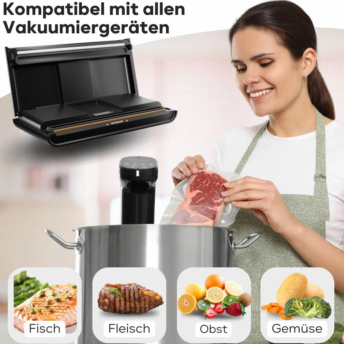 Proficook 1015 Worki Foliowe do Zgrzewarki, Plastik, 28 x 40 cm/50 sztuk, Transparentny