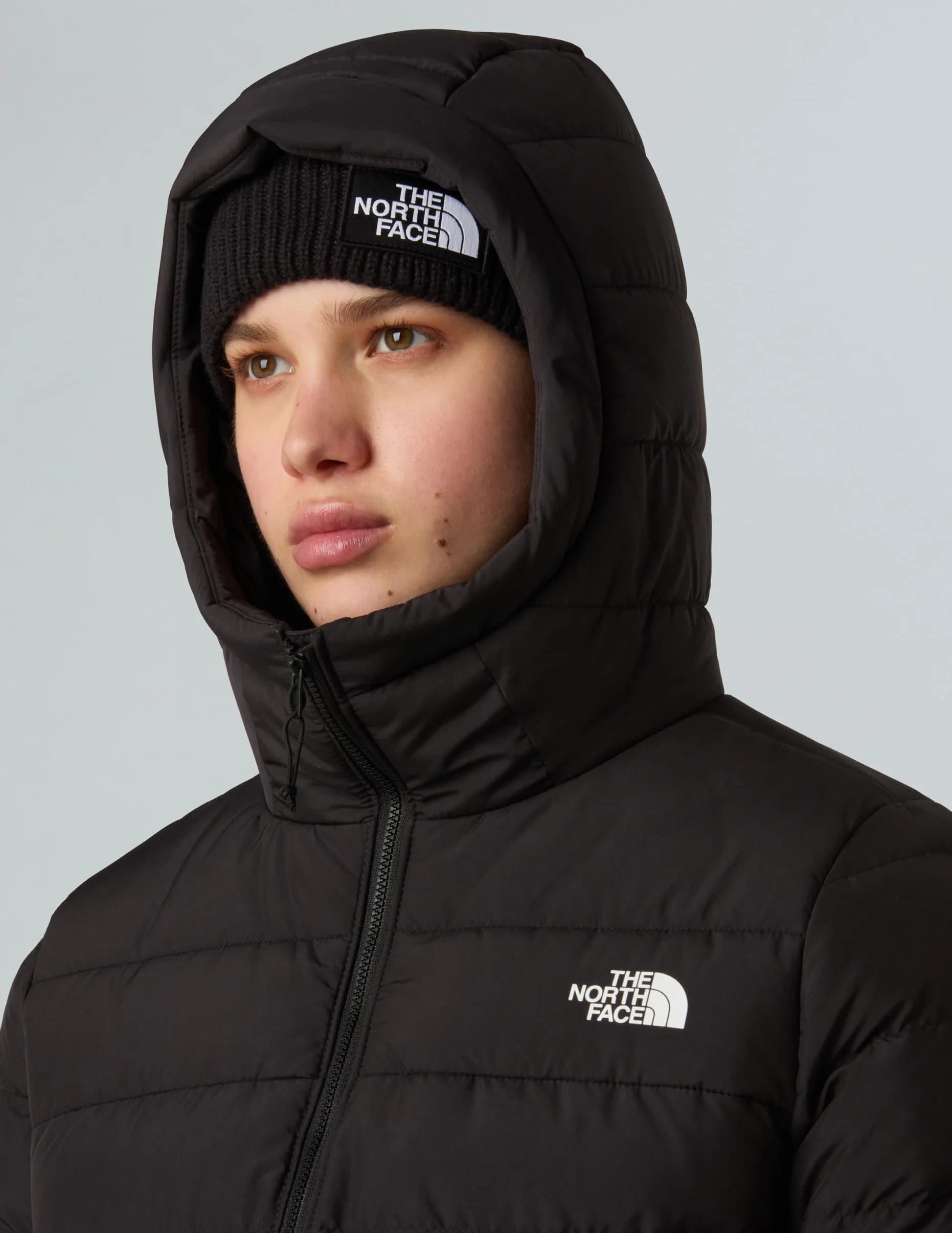 The North Face - Kurtka Damska Aconcagua - Ciepła i Odporną na Wiatr - TNF BLACK