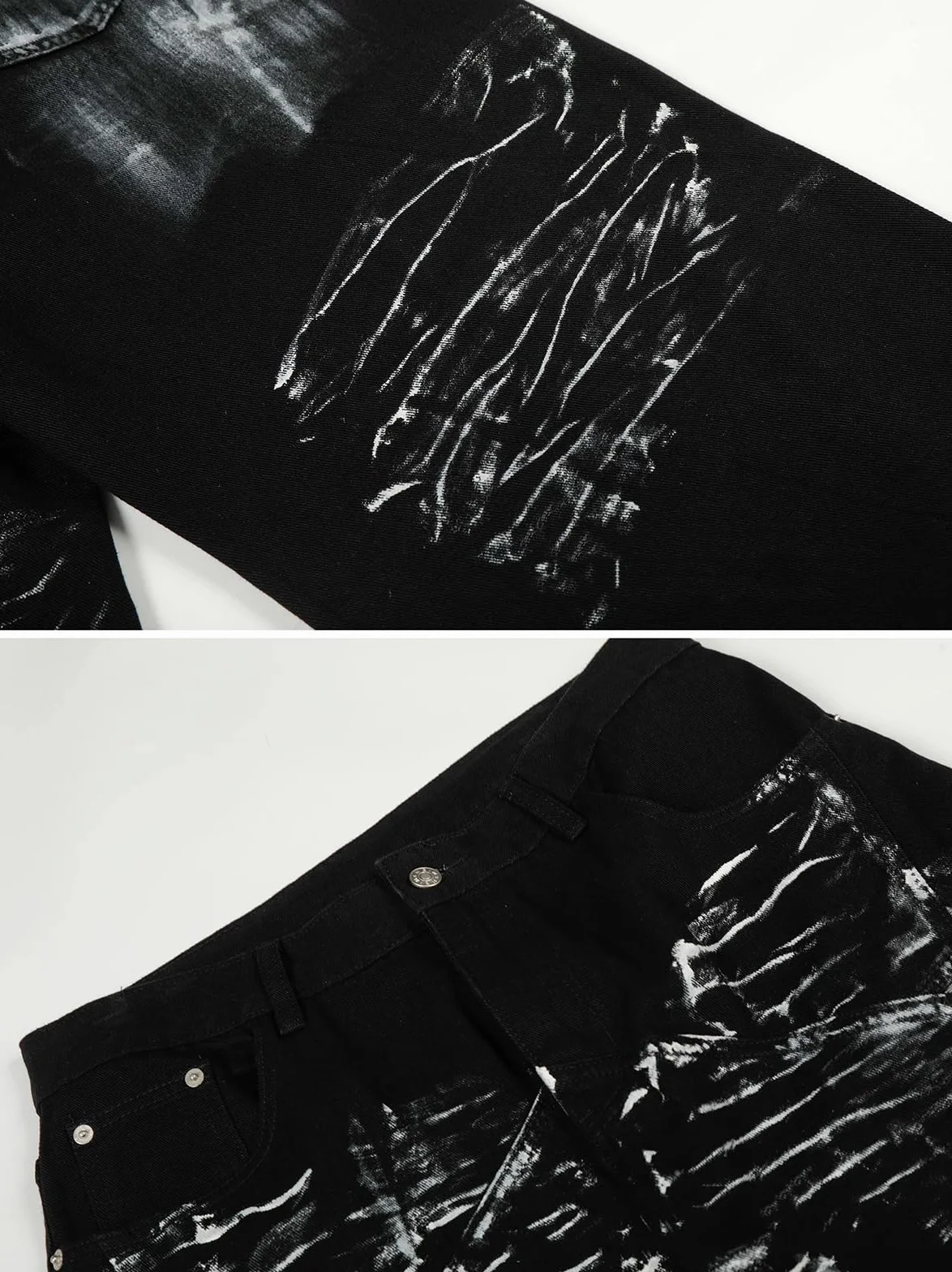 Y2k Baggy Jeans Szerokie nogawki Spodnie dżinsowe Luźne spodnie chłopięce