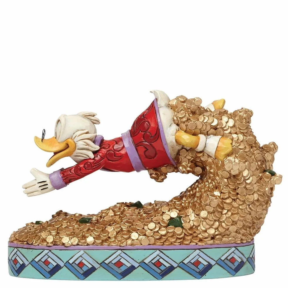 Disney Tradycje Treasure Dive figurka Scrooge McDuck