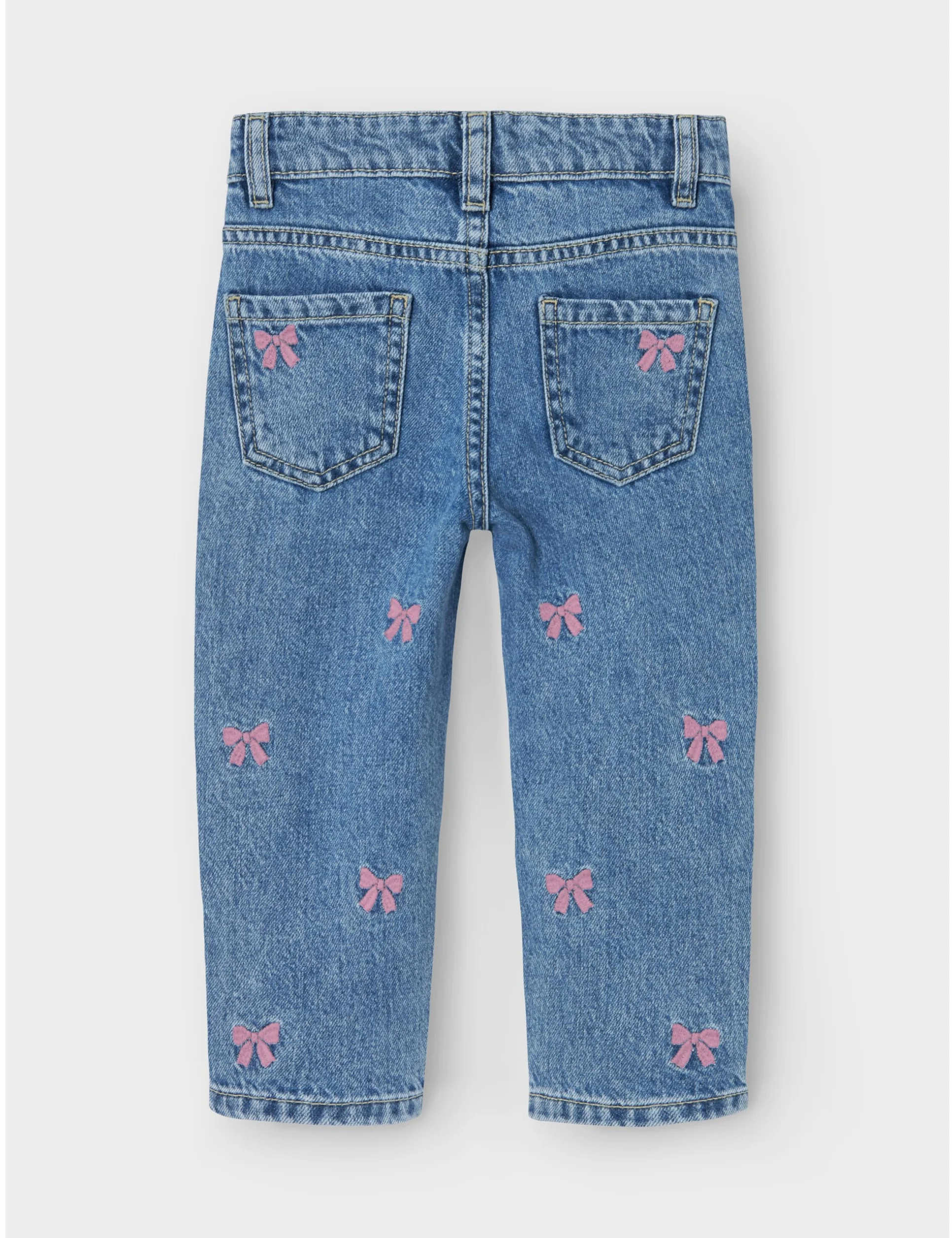NAME IT Dziewczęce spodnie jeansowe, niebieski (medium blue denim), 86