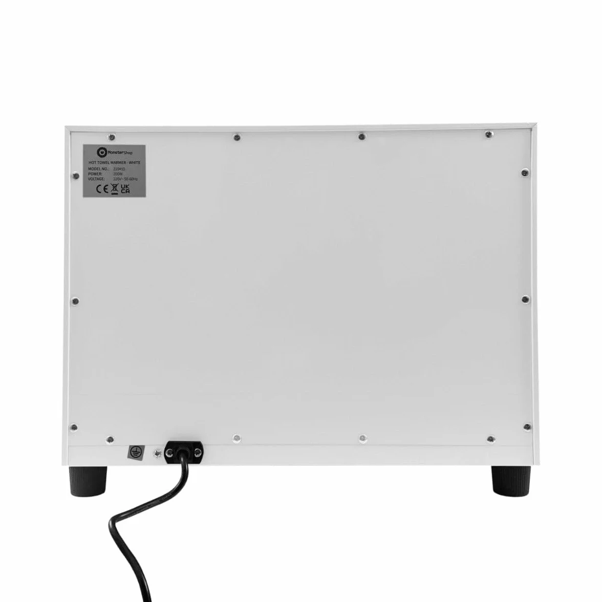 Podgrzewacz do ręczników Podgrzewacz do ręczników 70 ręczników Ręcznik do czyszczenia na sucho - 45 x 30 x 35 cm 70°c -> -10°C Salon Masaż Lampa UV Luksusowe wyjmowane półki 2 szczypce - biały