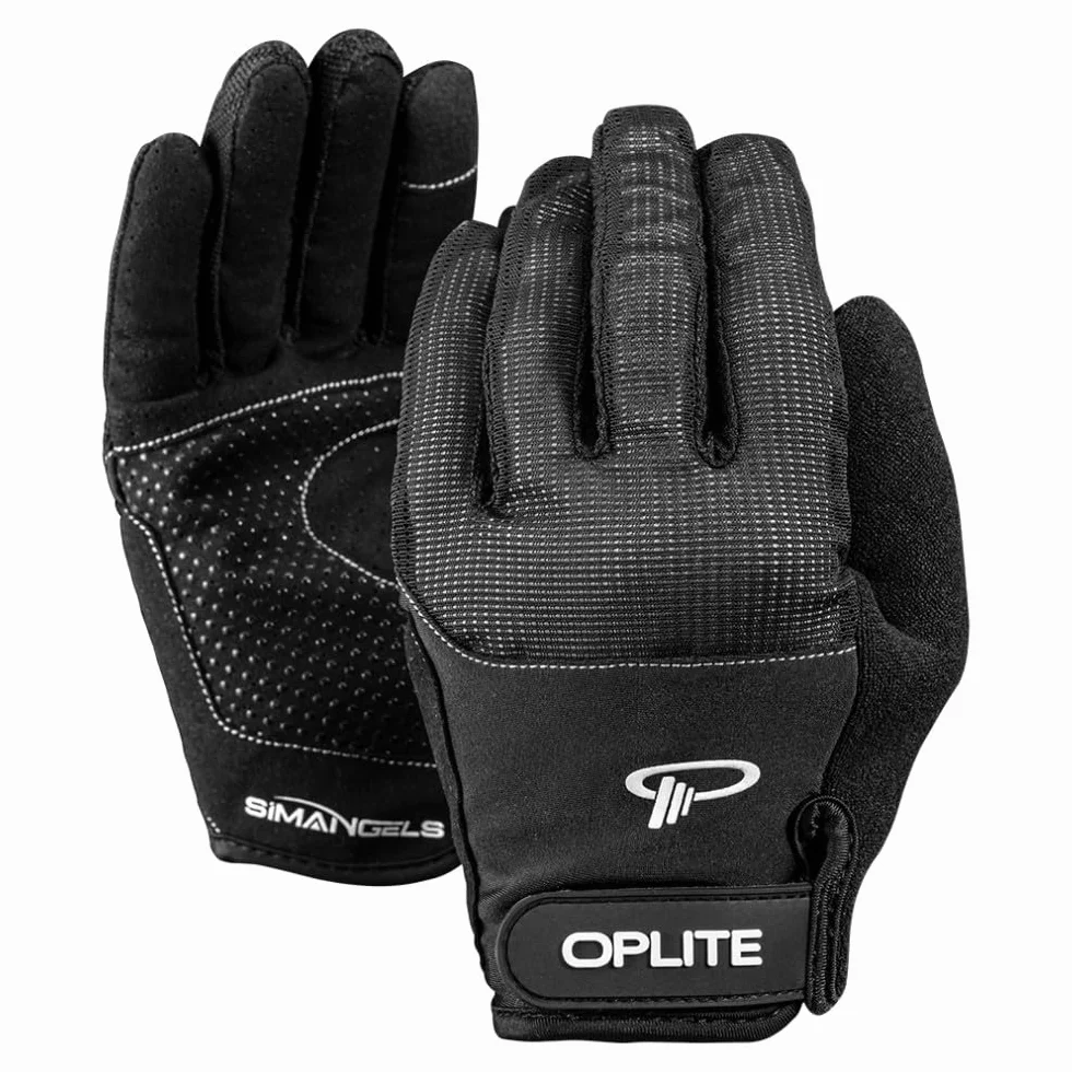 OPLITE Simracing Gloves Gants de Protection Karting Simulation Course Gaming Noir talia L 23,5 x 10,5 cm