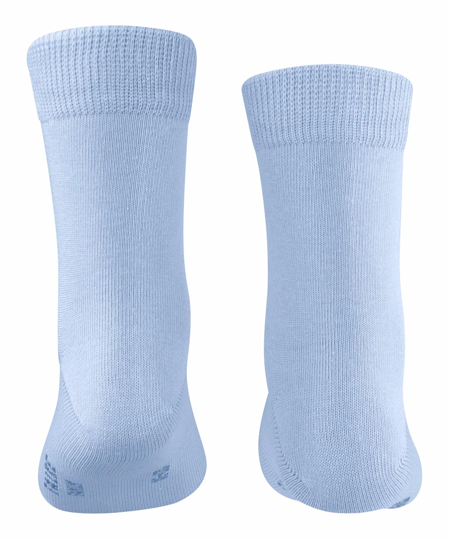 FALKE Uniseks - dzieci Skarpety Family K So bawełna jednokolorowe 1 Para, Niebieski Crystal Blue 6290, 31-34