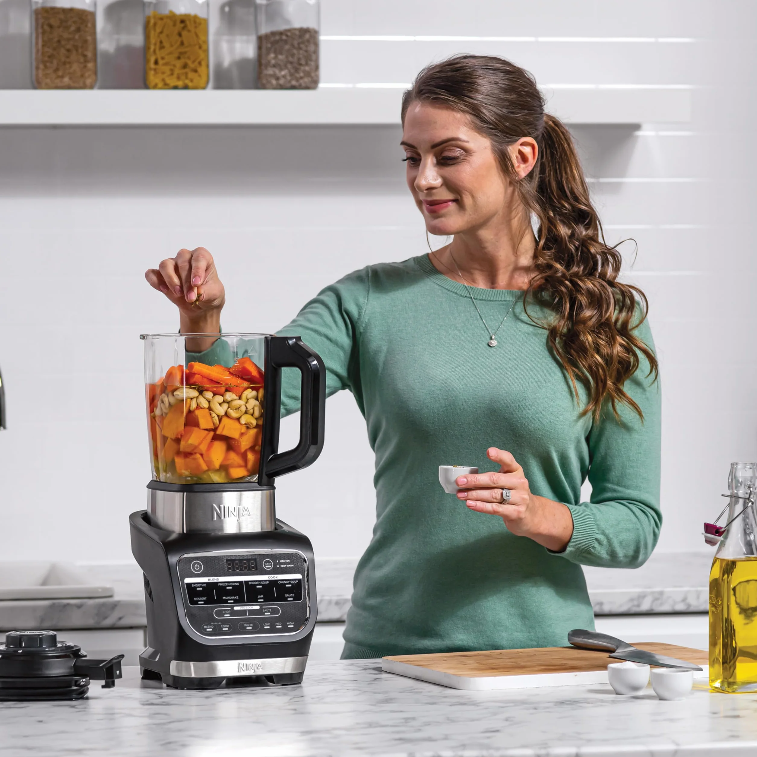 Ninja Hb150Eu Blender, Czarny, 1,7 l