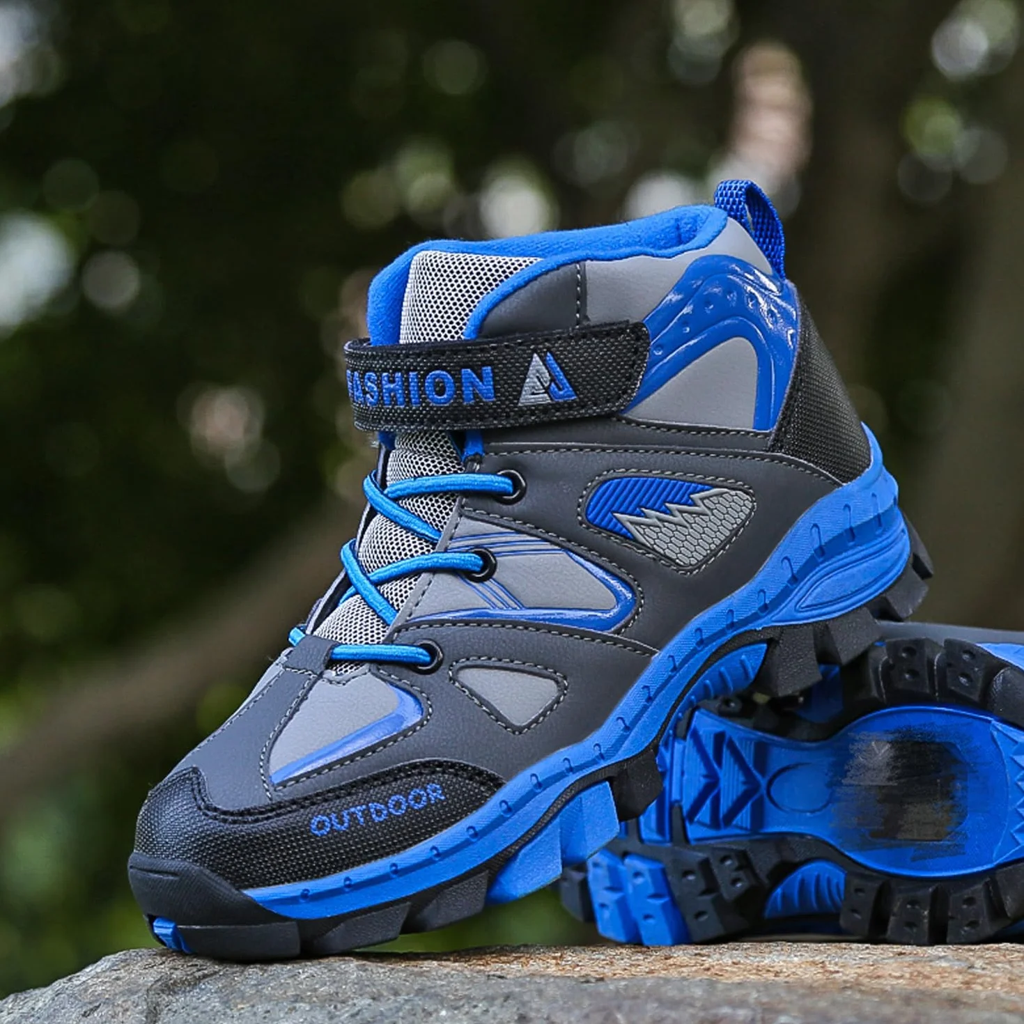Chłopcy Półbuty do Trekkingu i Wędrowania Dzieci Buty do Chodzenia Trampki Junior Wodoodporne Buty Turystyczne Treningowe Outdoor Kemping Wspinaczka Buty