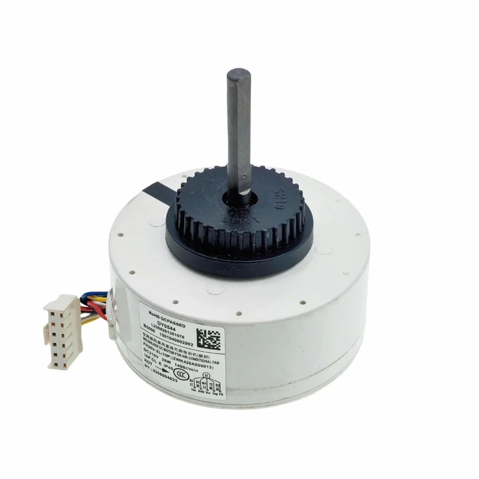 Klimatyzator klimatyzacja jednostka wewnętrzna silnik wentylatora prądu stałego ZWR20-V DC310V 20W 1250 obr./min FN20V-ZL części zamienne, kompatybilne z Gree