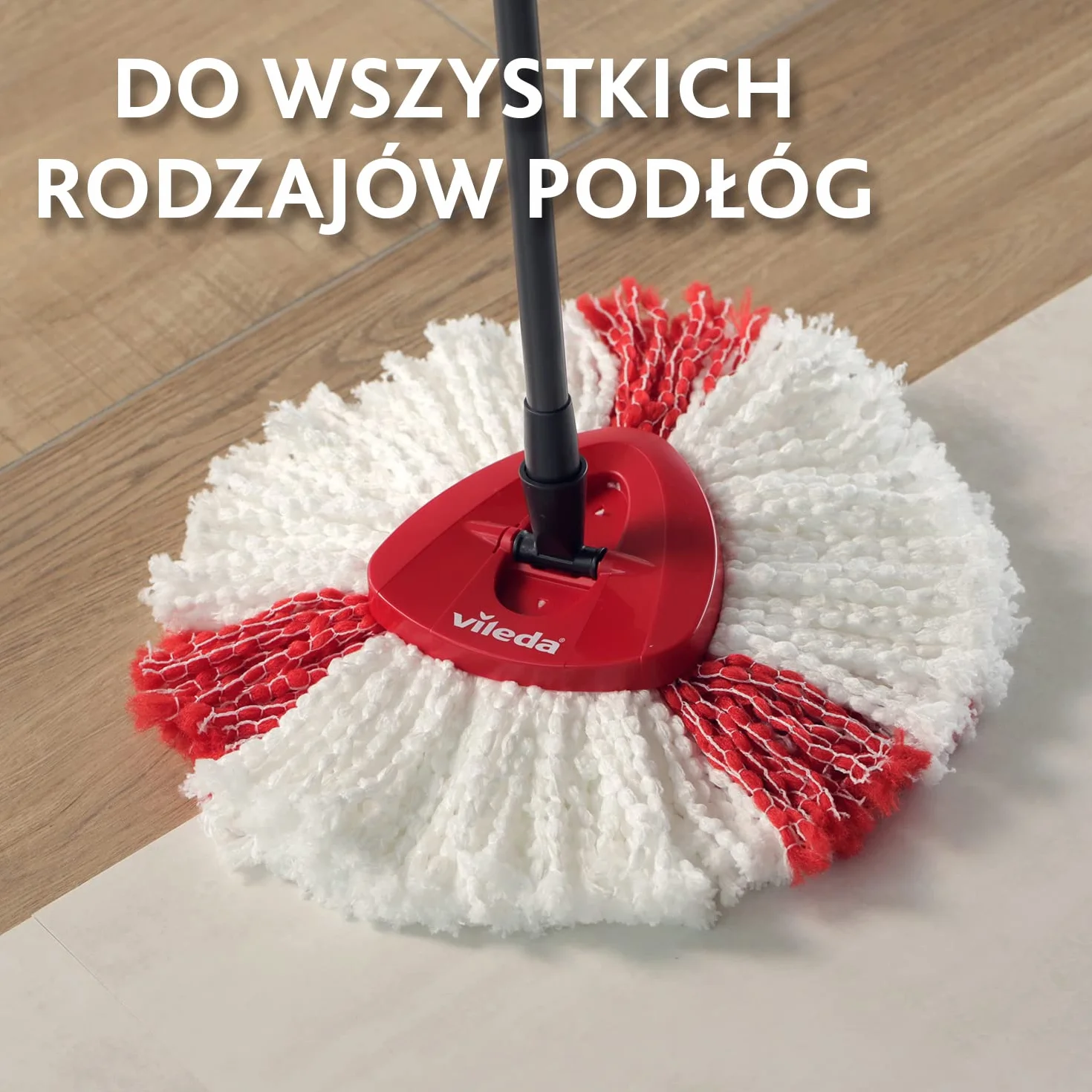 Vileda Wkład do mopa obrotowego Turbo 2w1 Mikrofibra