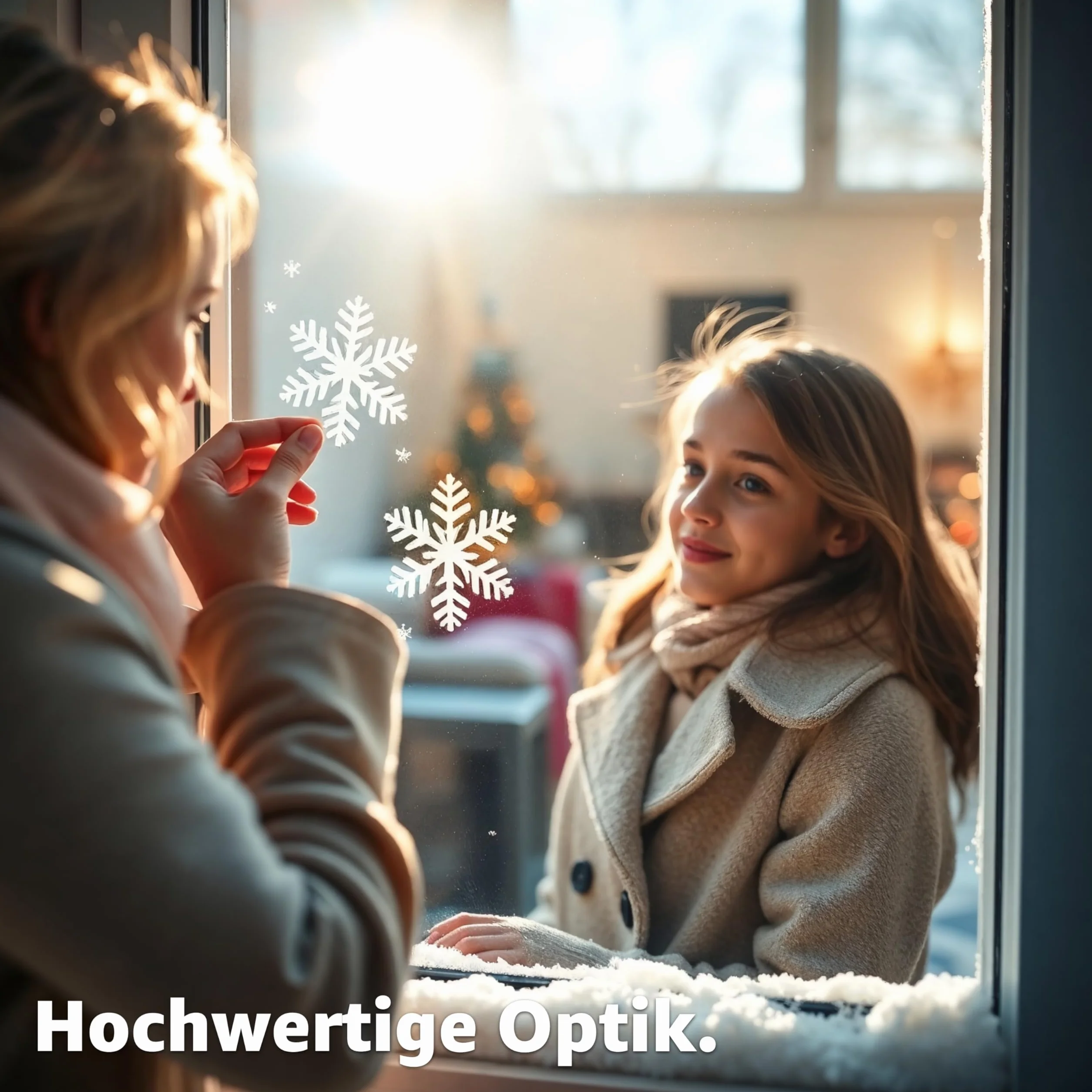 Naklejki okienne samoprzylepne Boże Narodzenie 202 sztuk TK Gruppe