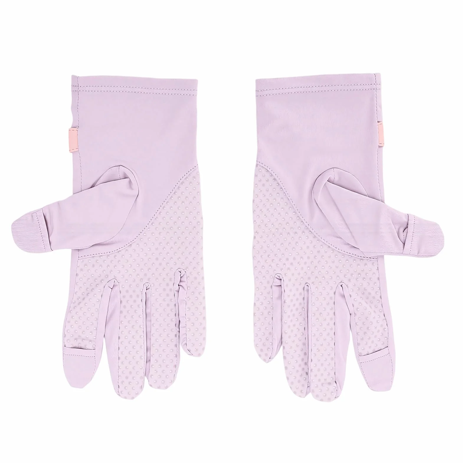 Generic Rękawiczki Chłodzące Ice Silk UPF50+ Odporne na Słońce dla Kobiet ze Zdejmowanymi Końcówkami Palców do Prowadzenia Pojazdu, Jazdy na Rowerze i Biegania Zajęcia świeżym Powietrzu — Rozmiar