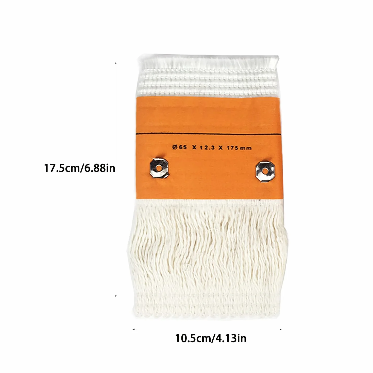 WANYIG 4 sztuki gnicik do pieca naftowego zapasowy z włókna szklanego bawełna okrągła 85x2,5x185mm