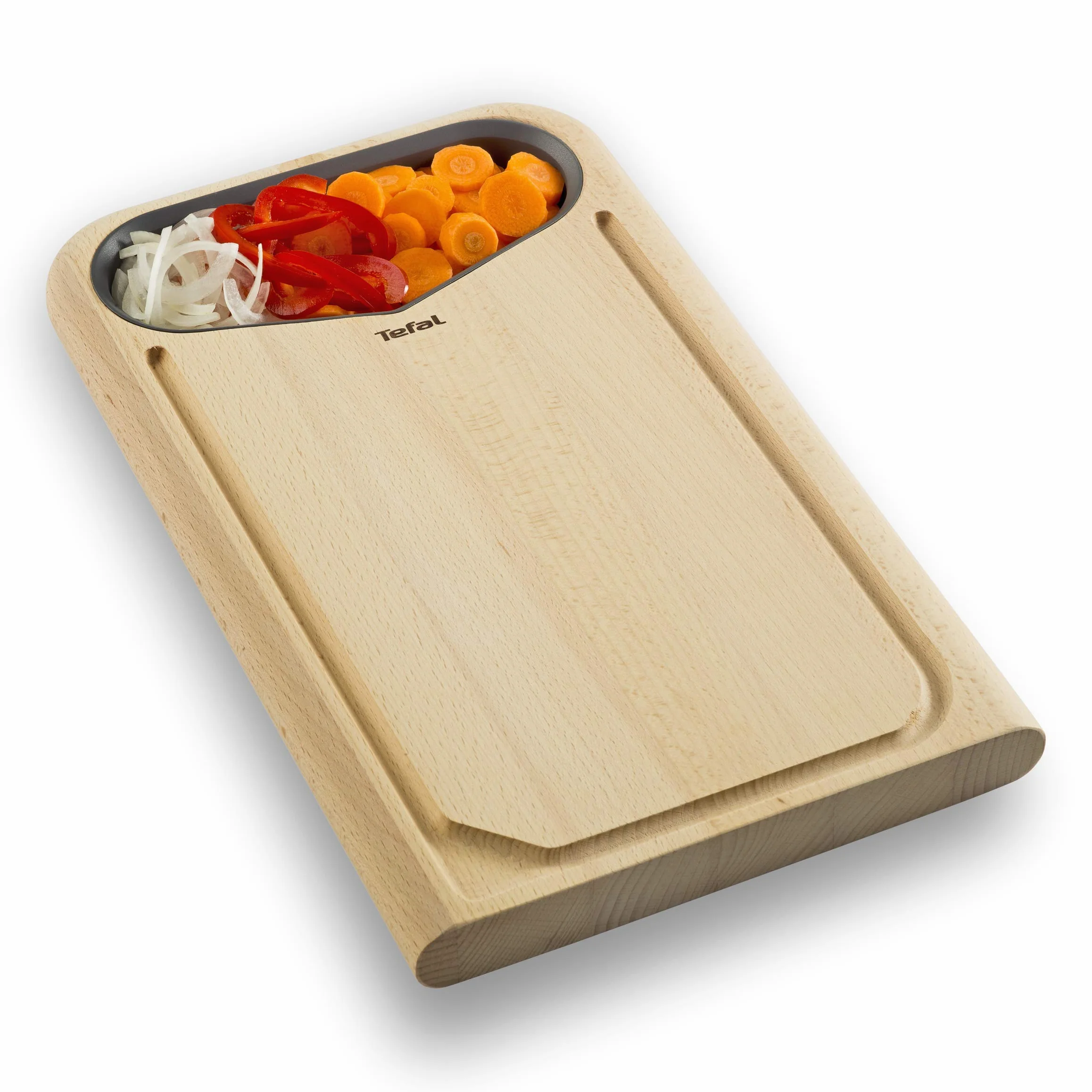 Tefal nóż do chleba 20 cm czarny