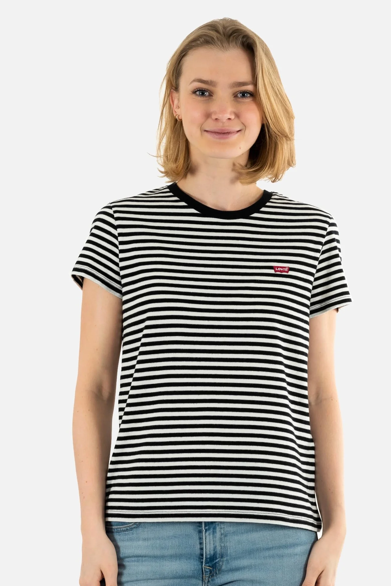Levi's Perfect Tee T-Shirt Kobiety, Caviar, M