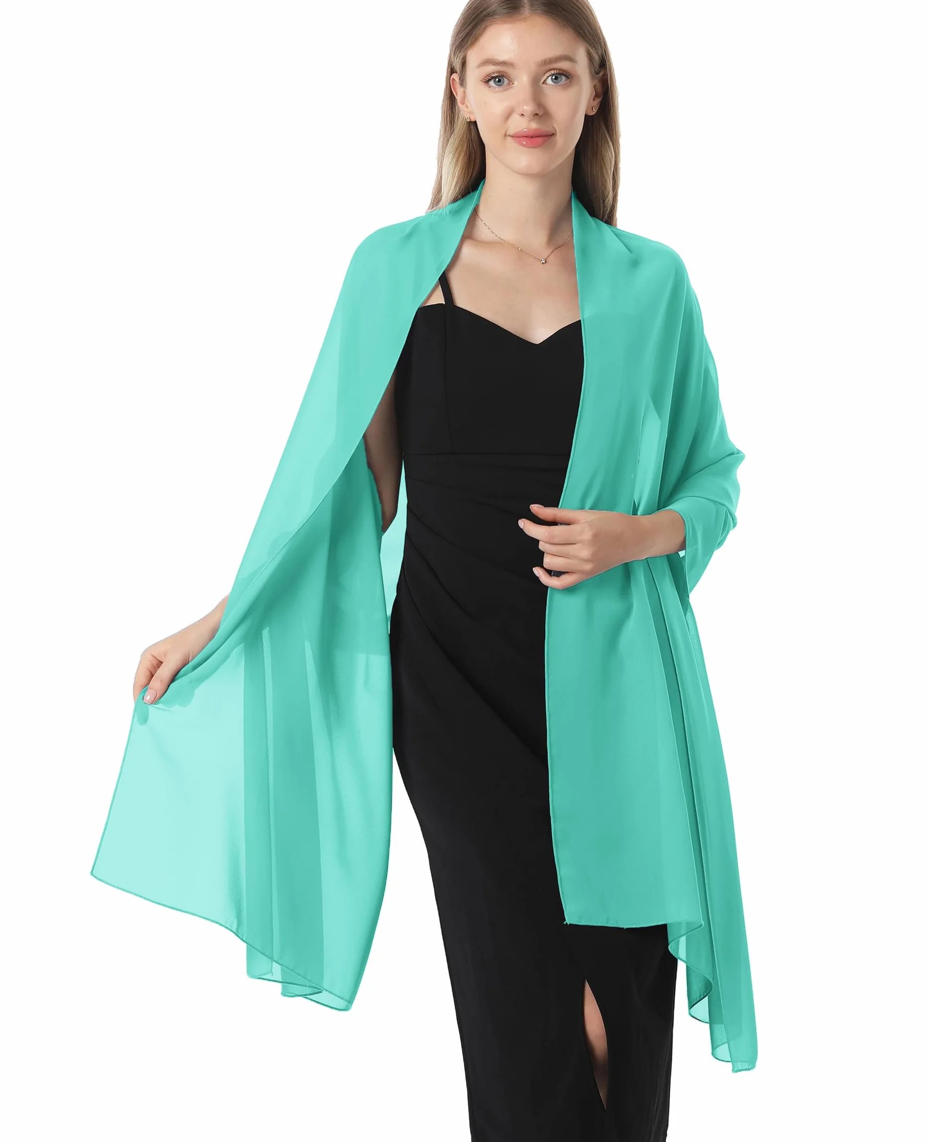 Formalny, klasyczny Kobiety Chiffon-shawl001