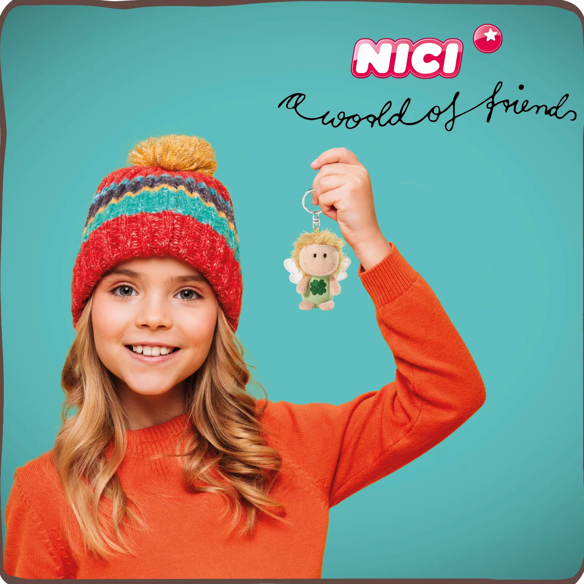 NICI breloczek do kluczy anioł stróż 7 cm – talizman anioł