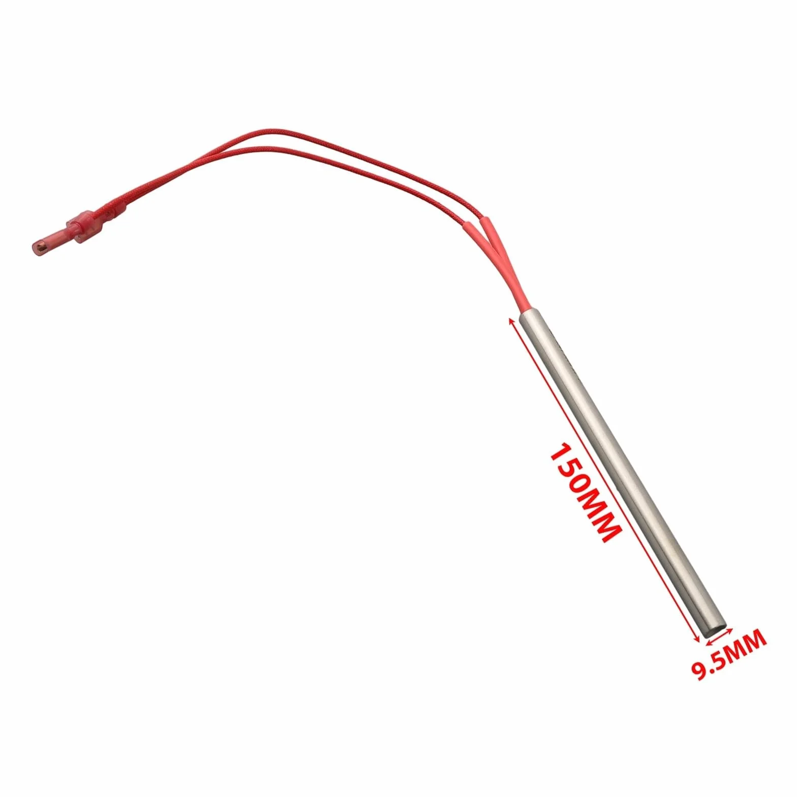 Zestaw zamienny zapalnika Hot Rod 230 V 300 W Element grzejny ze stali nierdzewnej do pieców Nemaxx P12 P9 P6