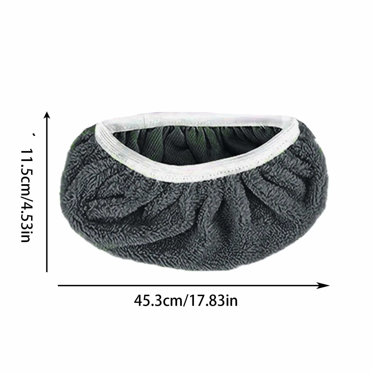 Microfiber Cleaning Pad, Replaceable Cloth Mop Pad, Washable and Reusable Cloth Mop Covers Accessories for Home Dorm Kitchen, 1 Pack