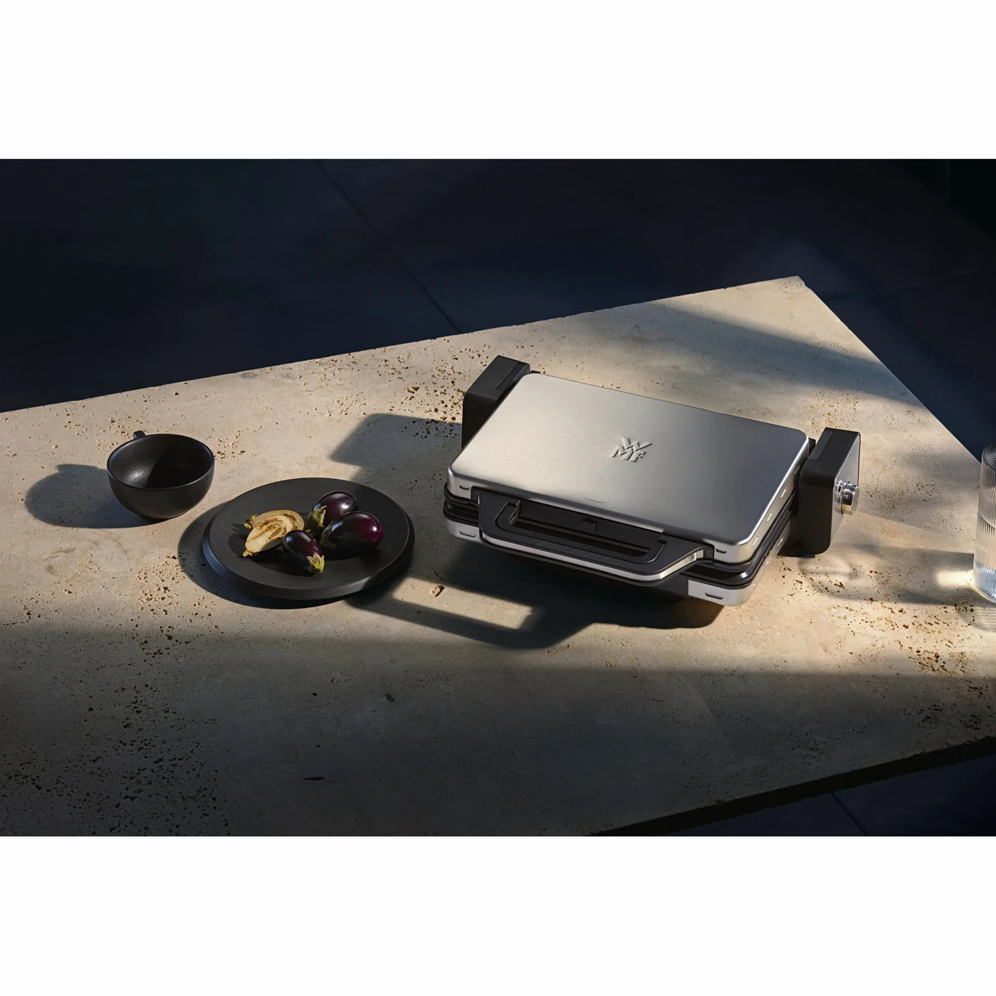 Wmf Lono Lono Grill Kontaktowy, Srebrny/Czarny, 45 x 37 x 15 cm