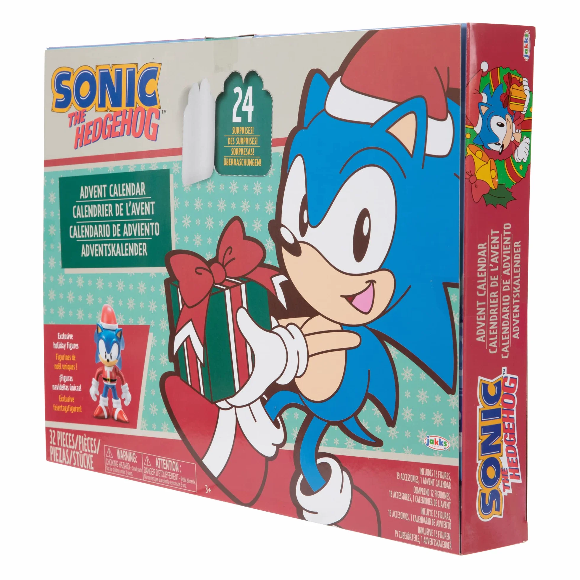 Sonic The Hedgehog 414454 Figurki akcji kalendarz adwentowy