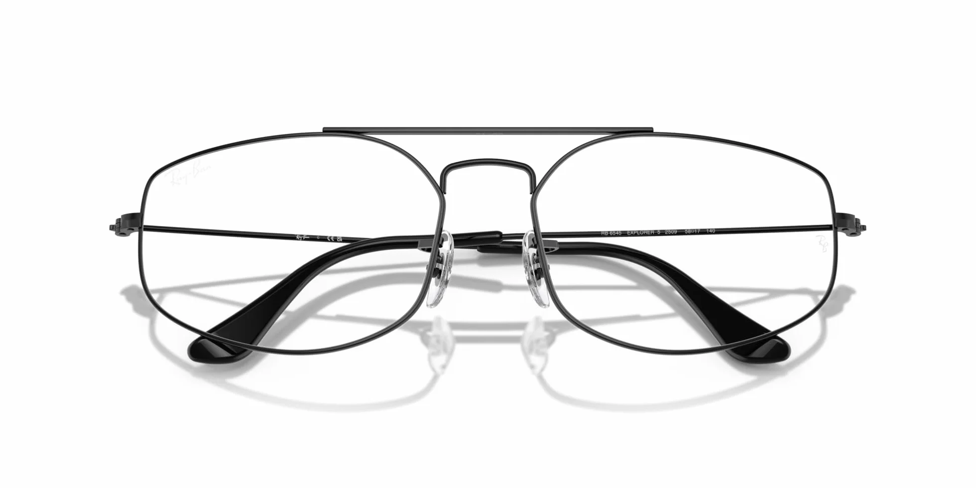 Ray-Ban Rx6545 Explorer V prostokątne ramki na okulary na receptę