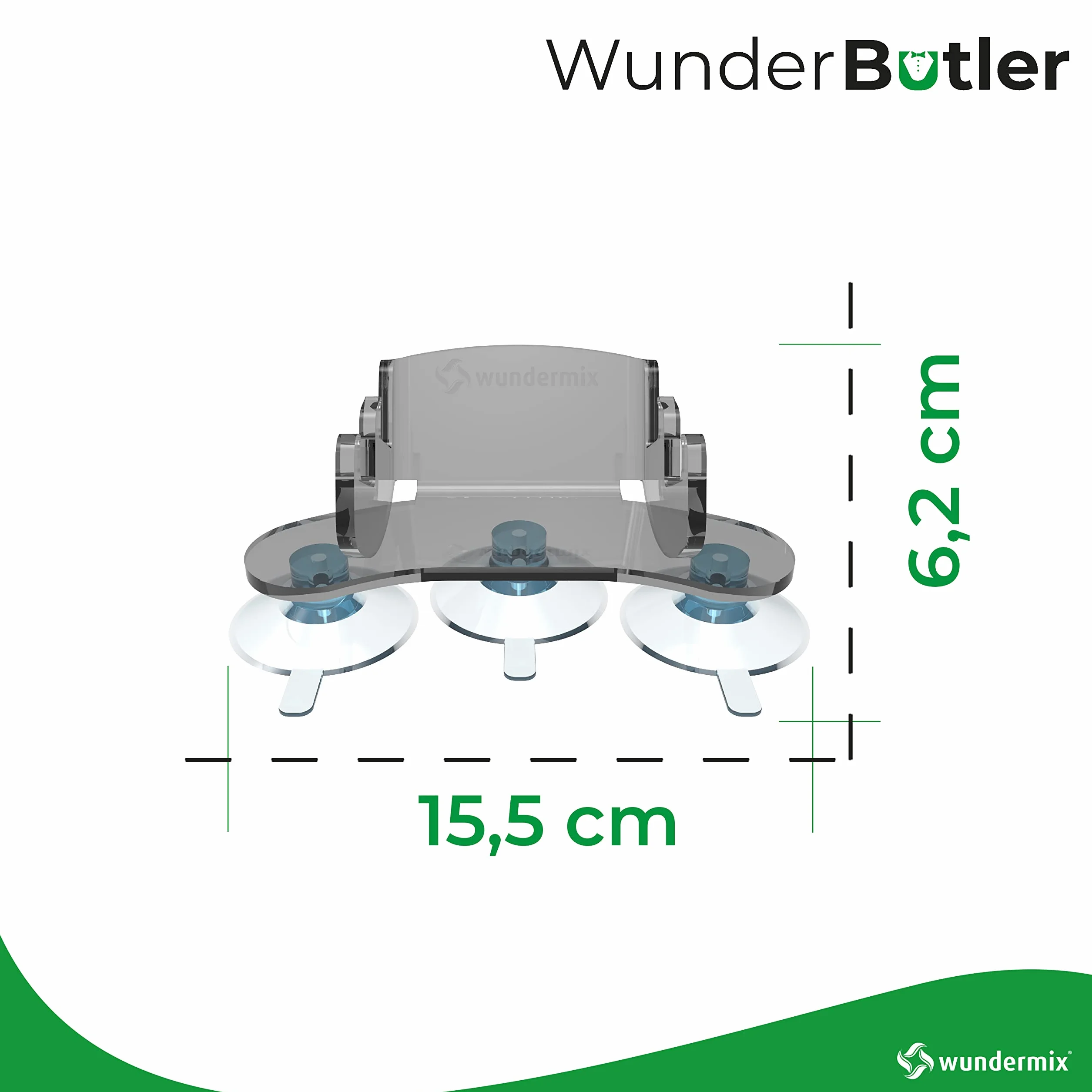 WunderButler® Uchwyt Pokrywki do Monsieur Cuisine Smart - Uchwyt do Miksowania MC Smart Made in Germany