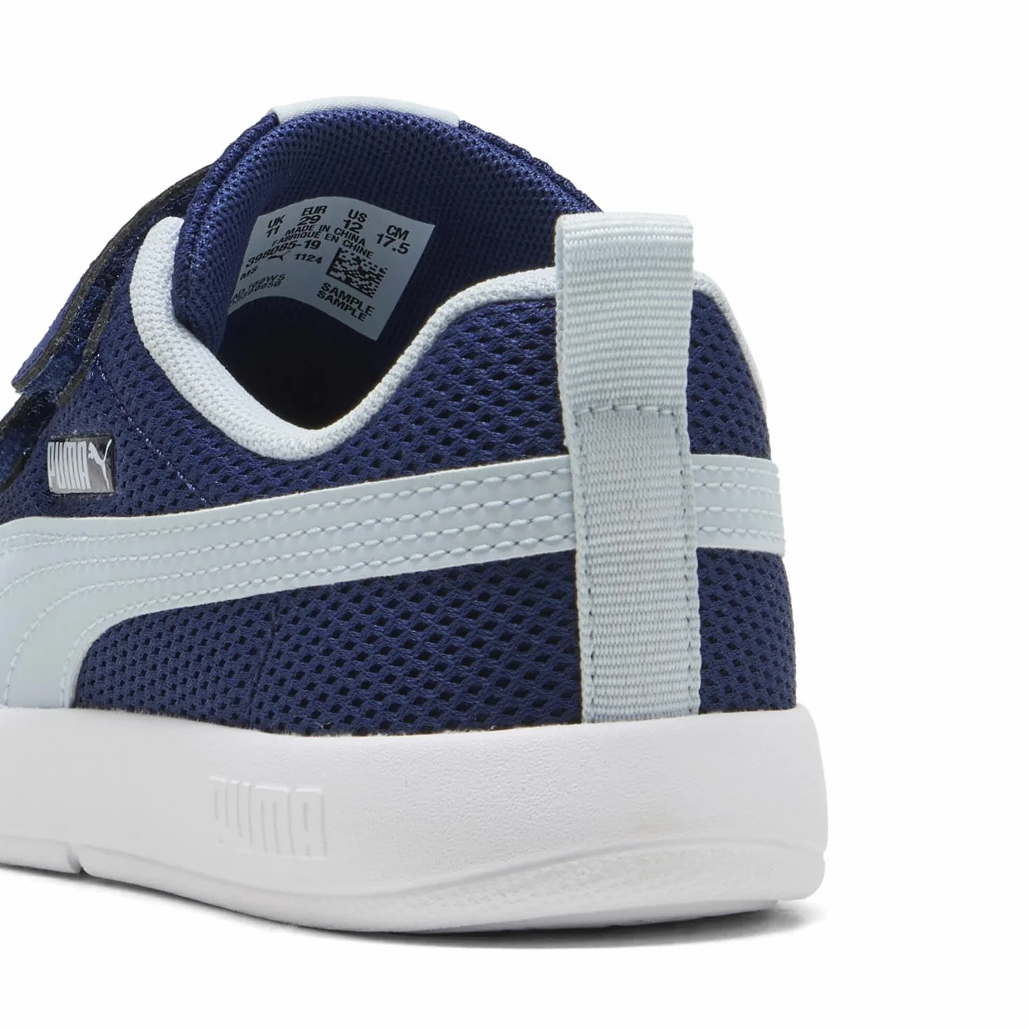 PUMA COURTFLEX V3 MESH PS Sneaker, Blue Jewel-Lucite, 13 UK dziecko, Niebieski klejnot Lucite, 32 EU