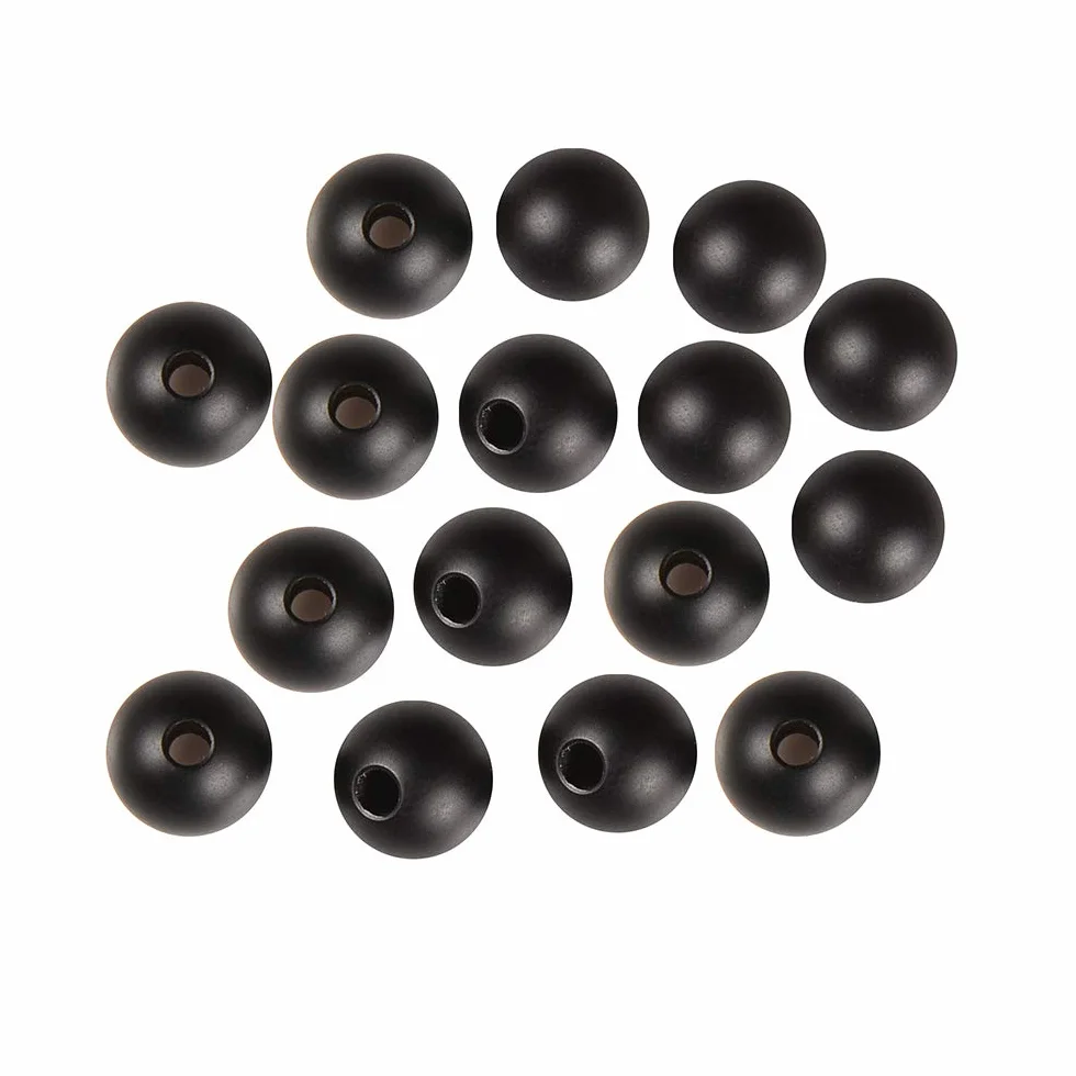 Koraliki z mosiężnym rdzeniem, Czarne onyksowe okrągłe luźne koraliki 2,0 mm, duży otwór 6/8/10 mm, matowe/gładkie, 100 szt.(10mm)