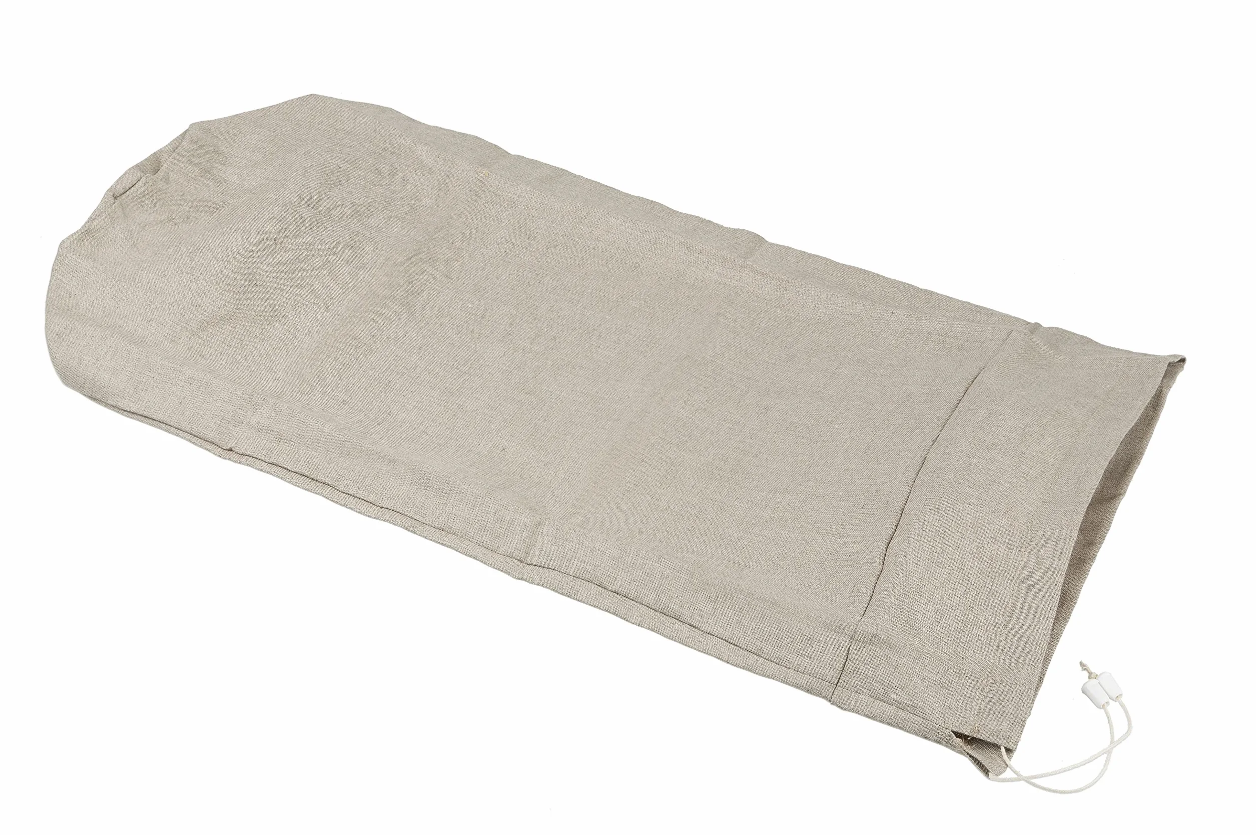 Poduszka w rolce 50 x 14 cm, poduszka pod kark z wypełnieniem z naturalnego futra prosa ze zdejmowaną poszewką z bawełny, lnu