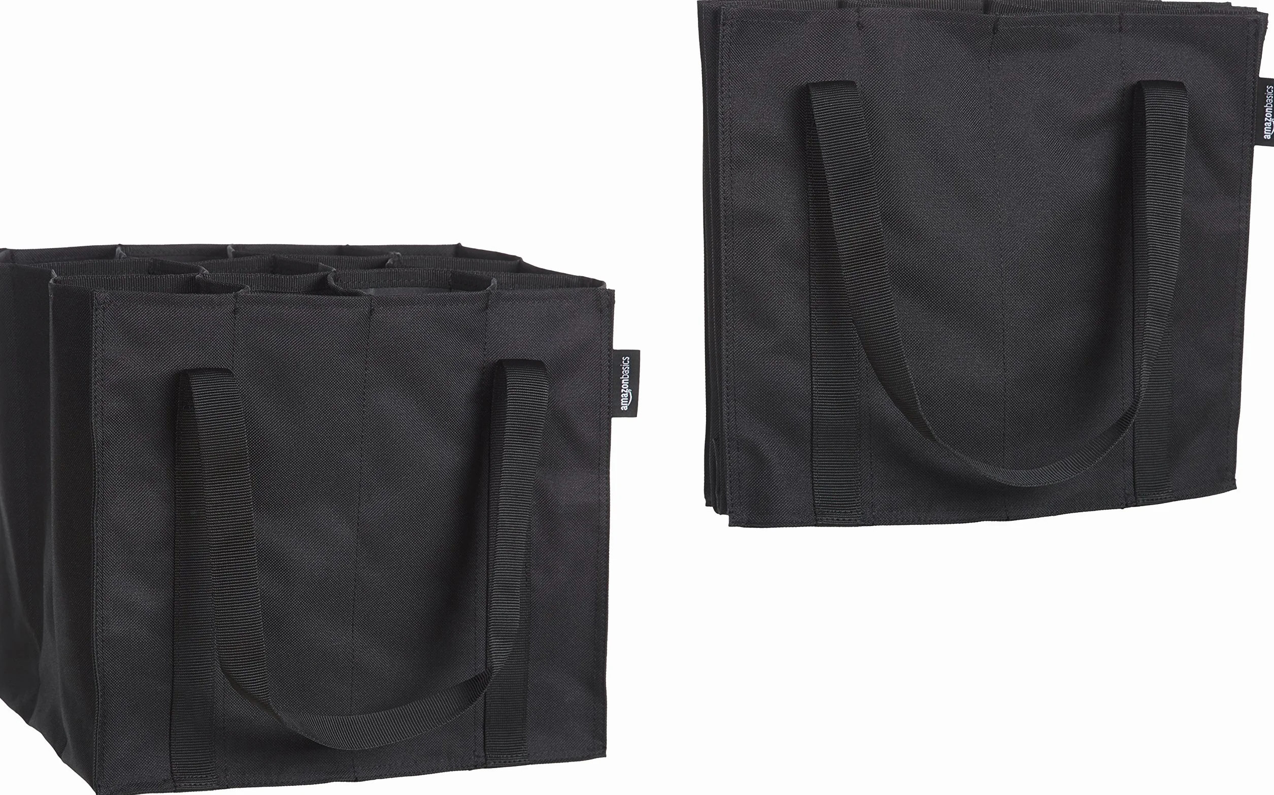 Amazon Basics torba na butelki 12 przegródek 0,75 l czarna