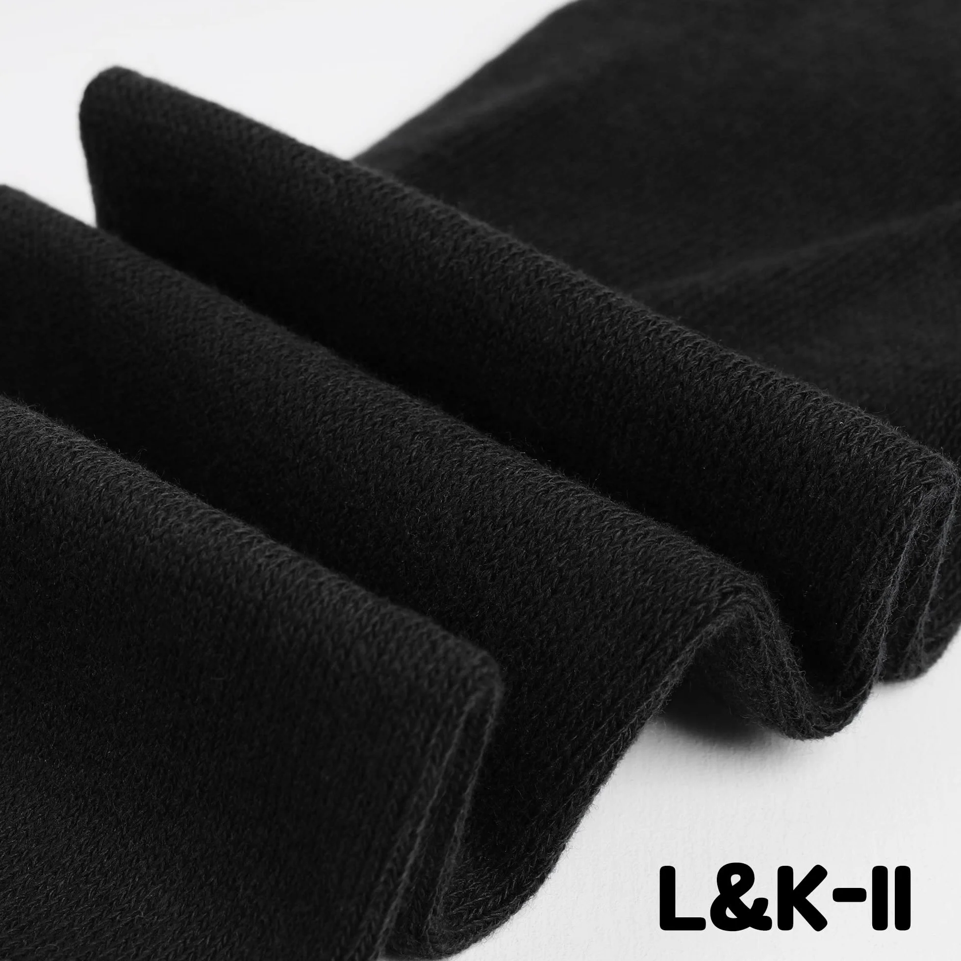 L&K-II Rajstopy dziecięce, 1 opakowanie, rajstopy z dzianiny, wielokolorowe, 2772, 2772 czarny, 62-68